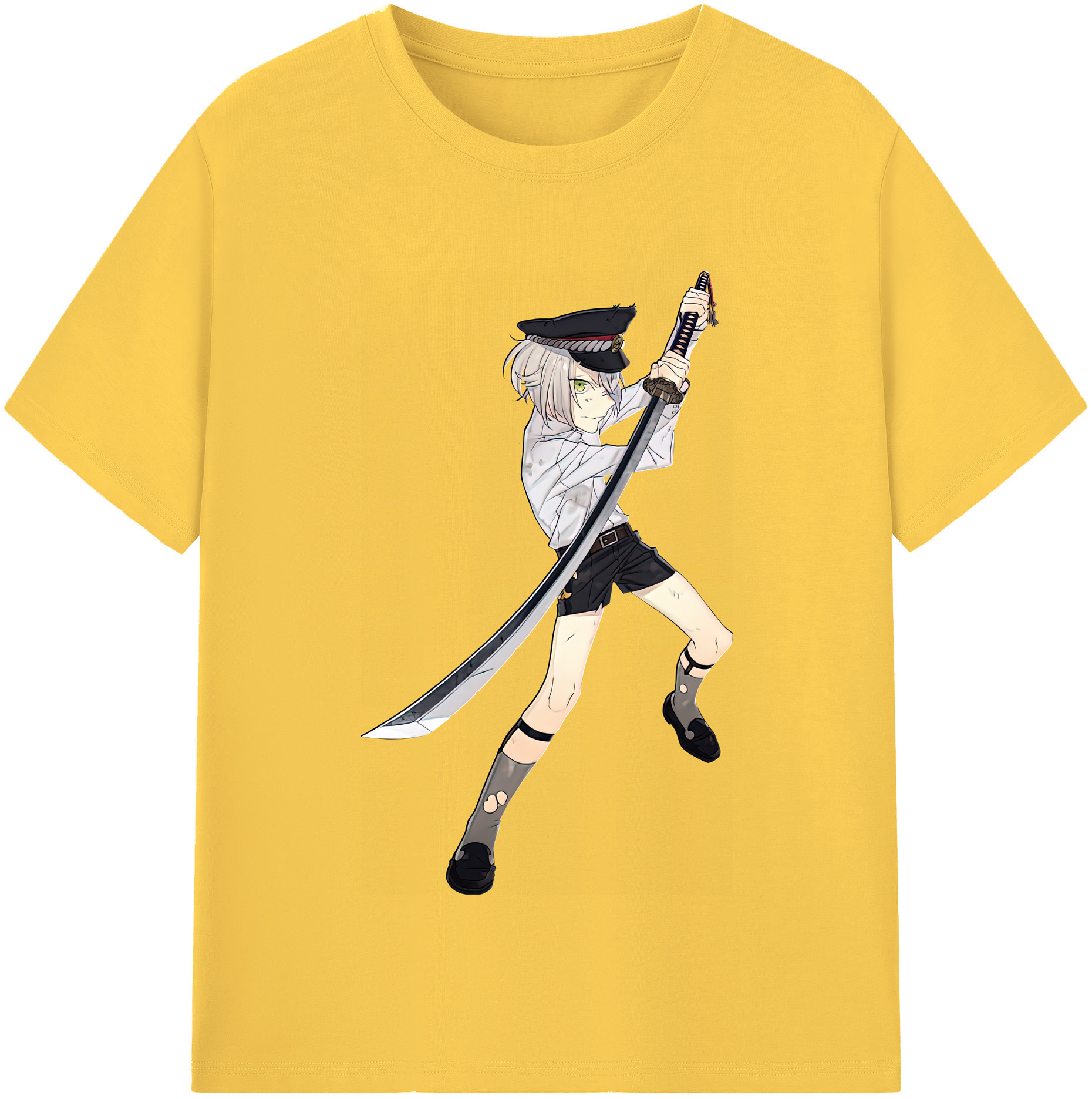 （画像用） 刀剣乱舞 Touken Ranbu 綿100％半袖Tシャツ（フロントプリント）