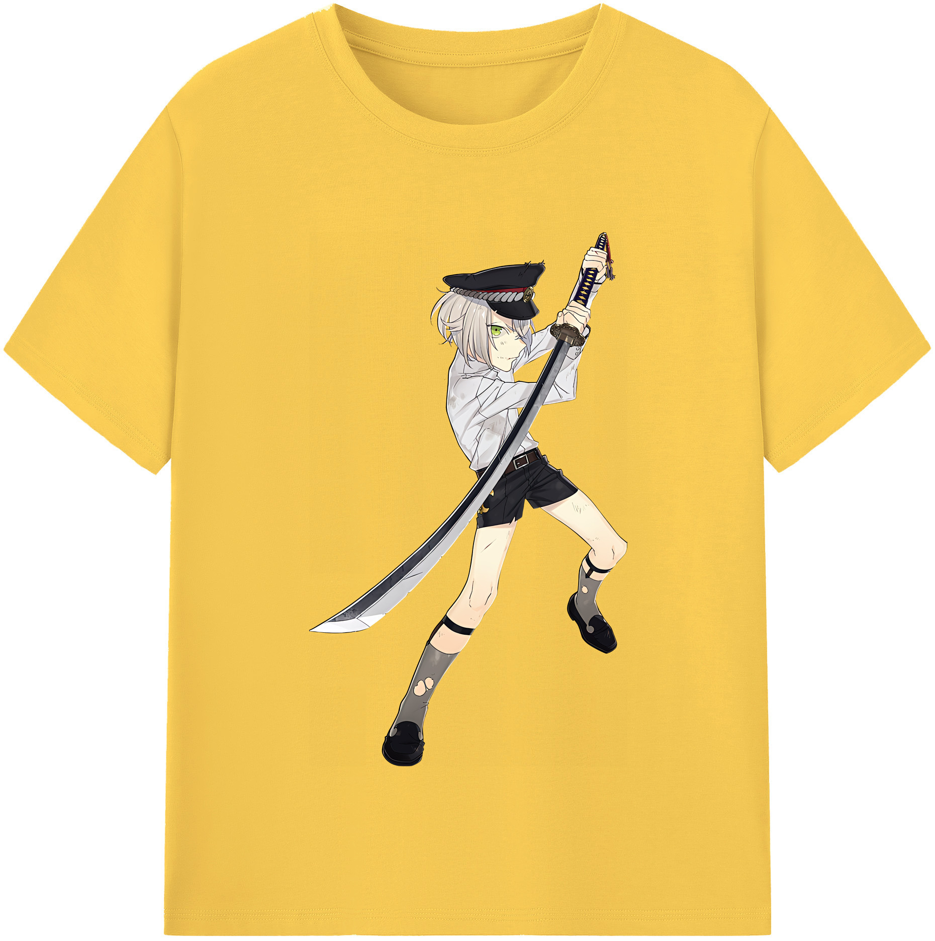 （画像用） 刀剣乱舞 Touken Ranbu 綿100％半袖Tシャツ（フロントプリント）