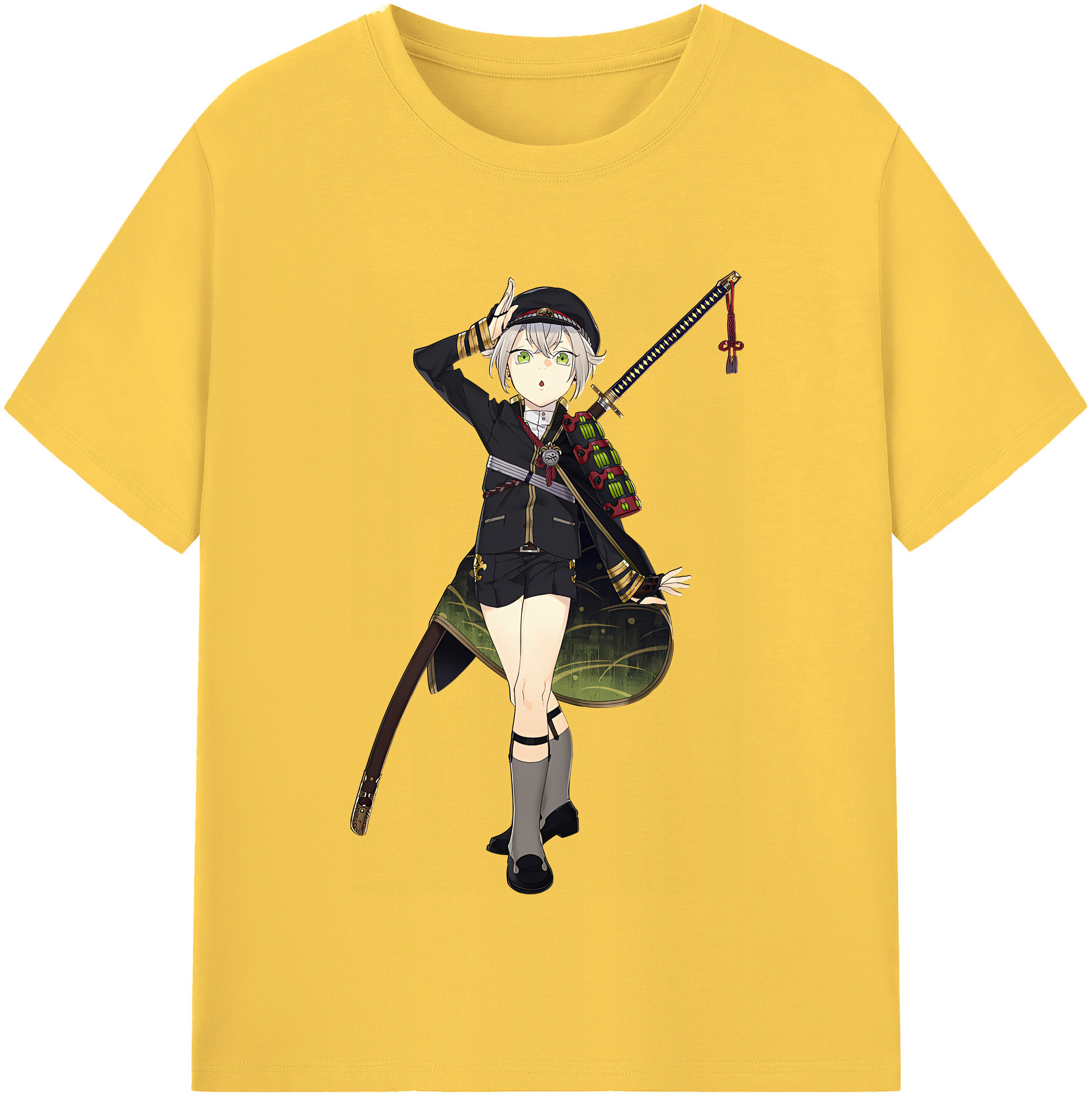 （画像用） 刀剣乱舞 Touken Ranbu 綿100％半袖Tシャツ（フロントプリント）