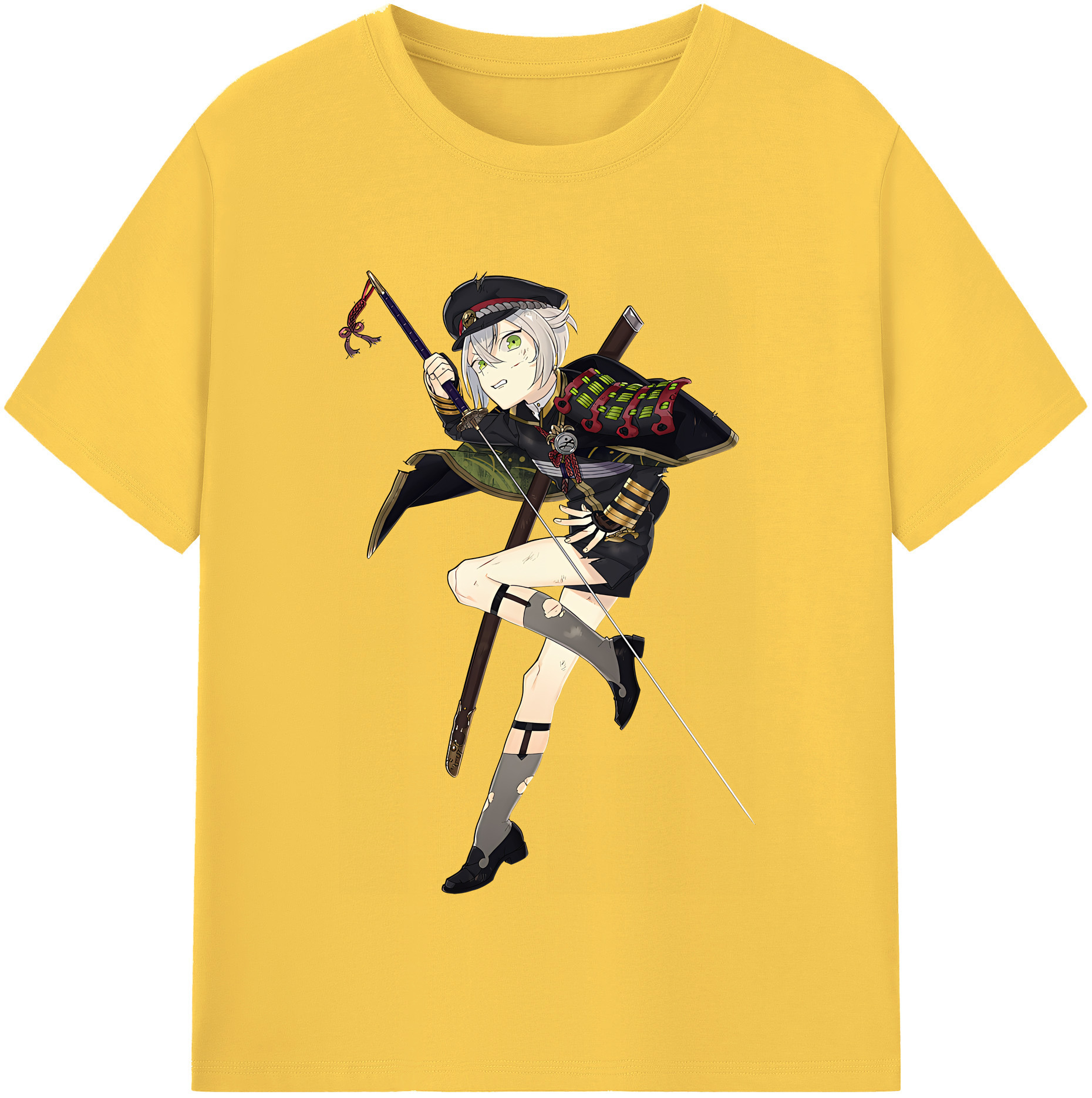 （画像用） 刀剣乱舞 Touken Ranbu 綿100％半袖Tシャツ（フロントプリント）