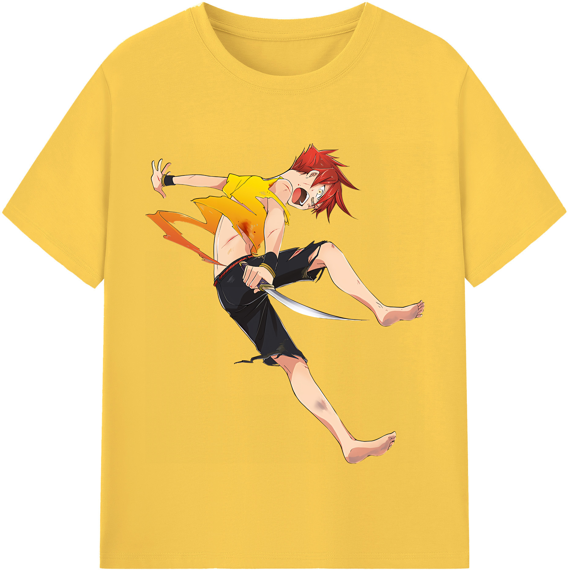 （画像用） 刀剣乱舞 Touken Ranbu 綿100％半袖Tシャツ（フロントプリント）