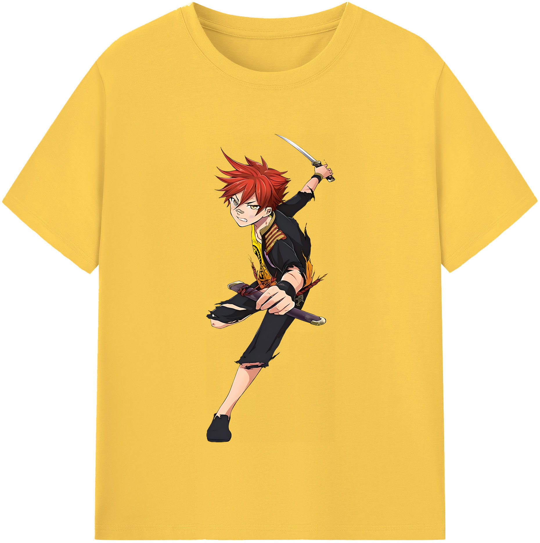 （画像用） 刀剣乱舞 Touken Ranbu 綿100％半袖Tシャツ（フロントプリント）