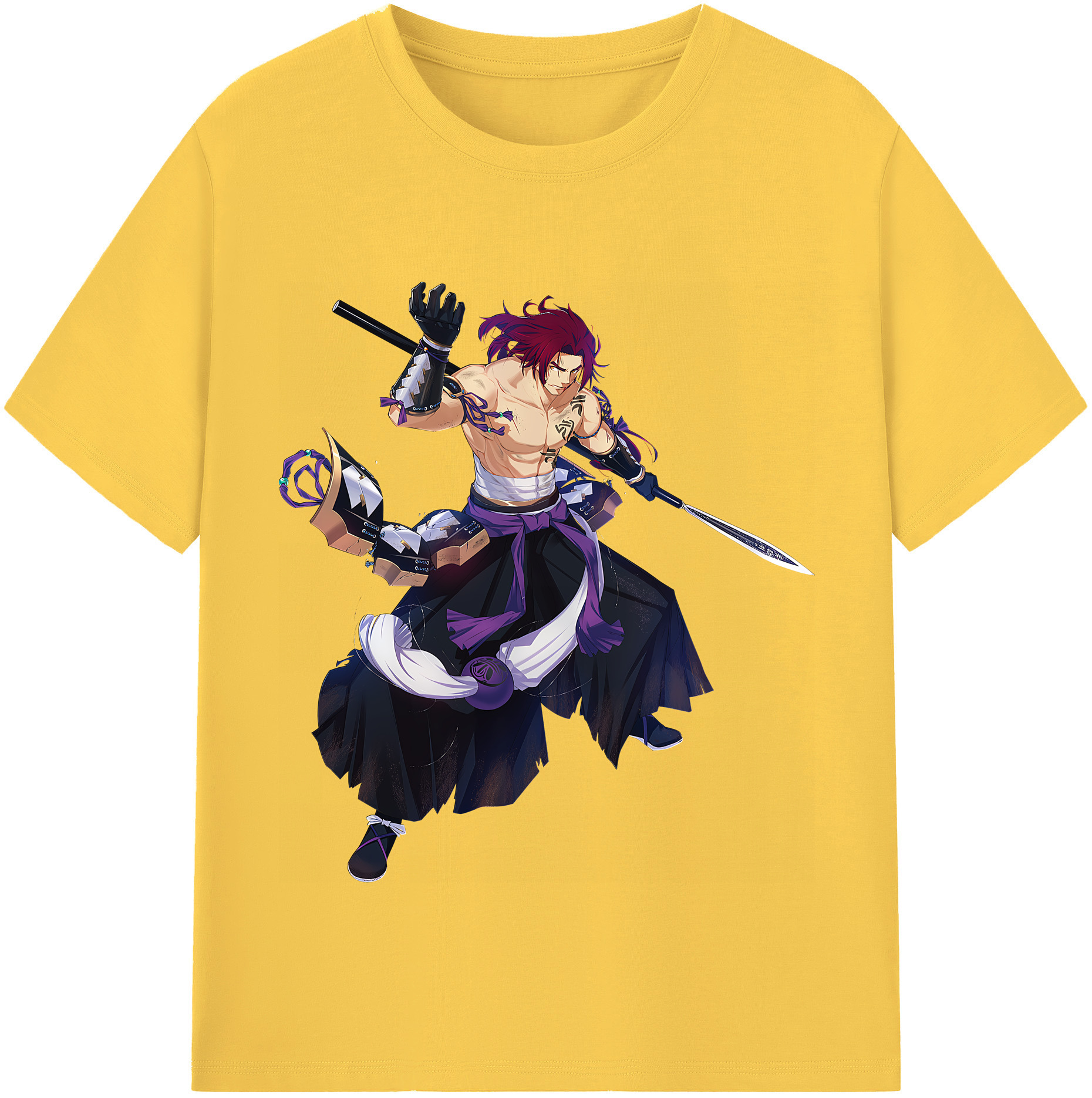 （画像用） 刀剣乱舞 Touken Ranbu 綿100％半袖Tシャツ（フロントプリント）