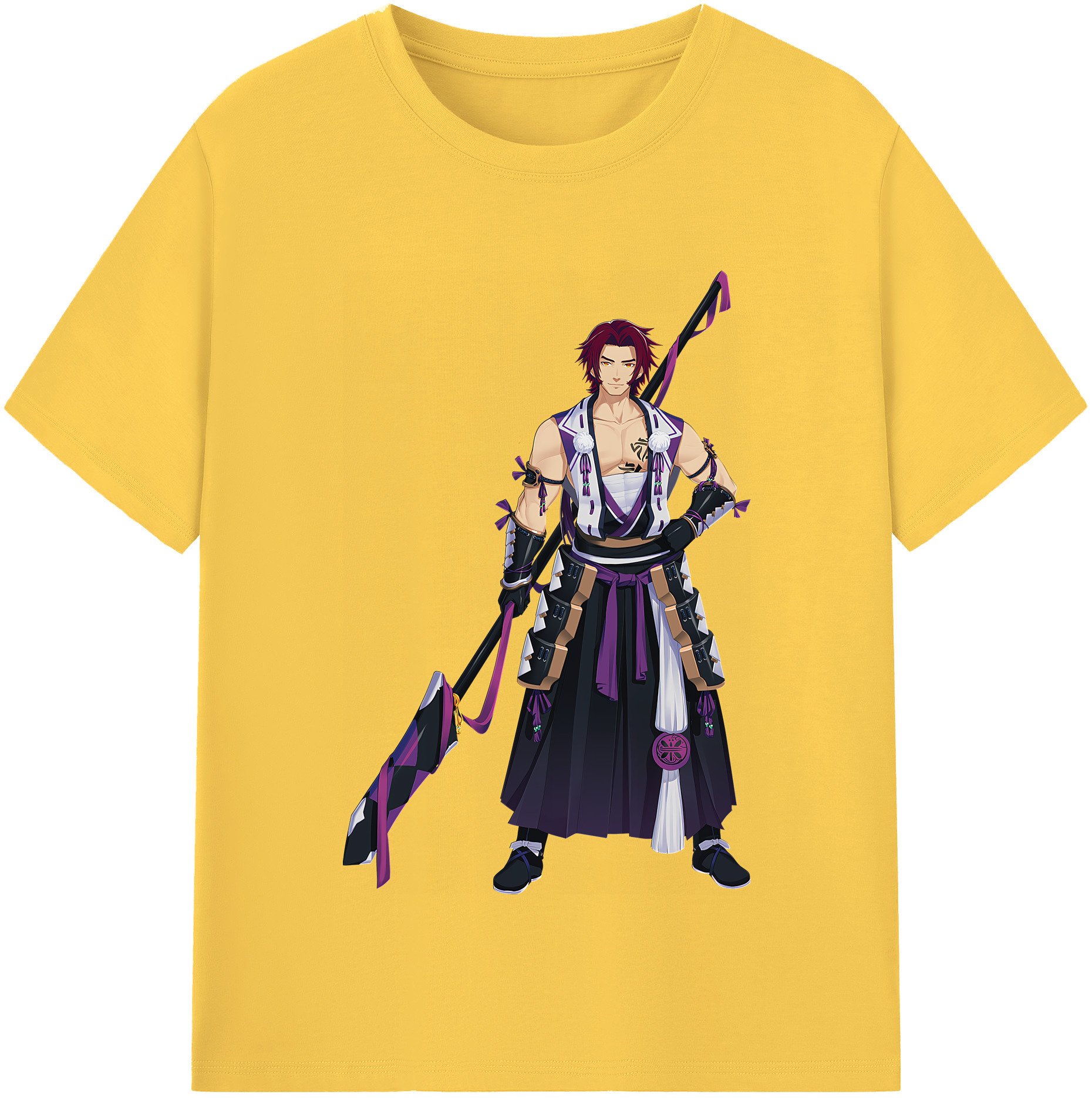 （画像用） 刀剣乱舞 Touken Ranbu 綿100％半袖Tシャツ（フロントプリント）