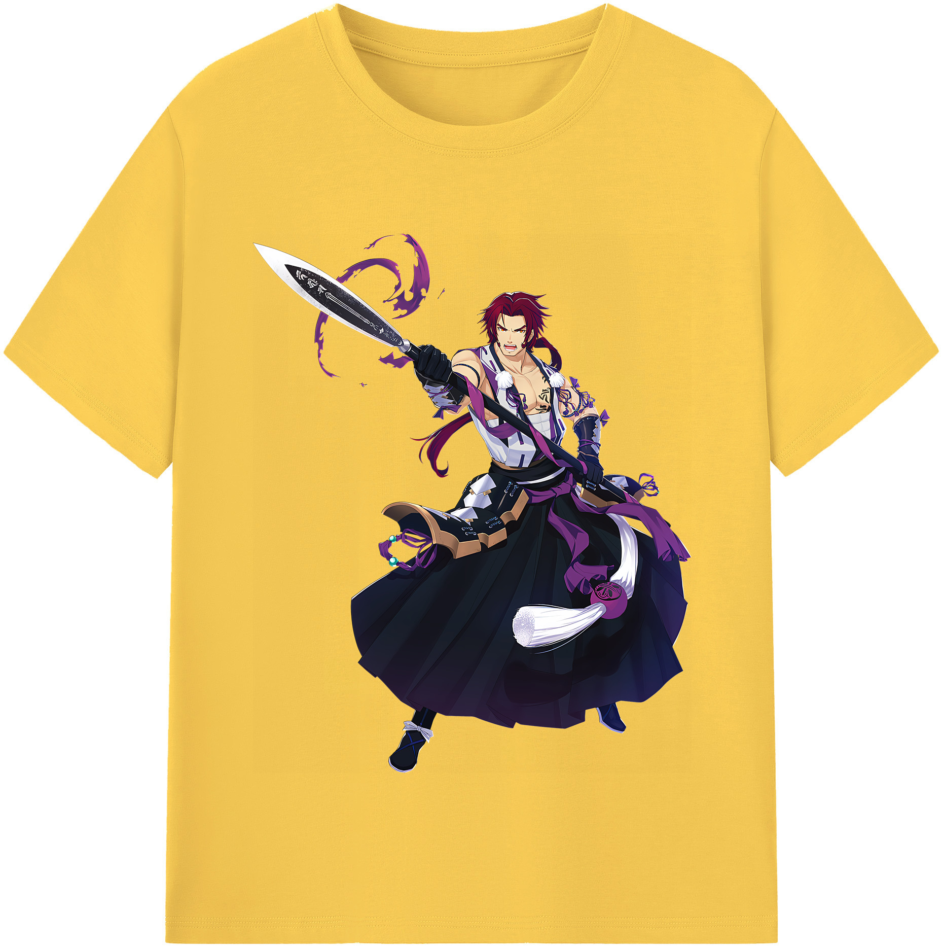 （画像用） 刀剣乱舞 Touken Ranbu 綿100％半袖Tシャツ（フロントプリント）