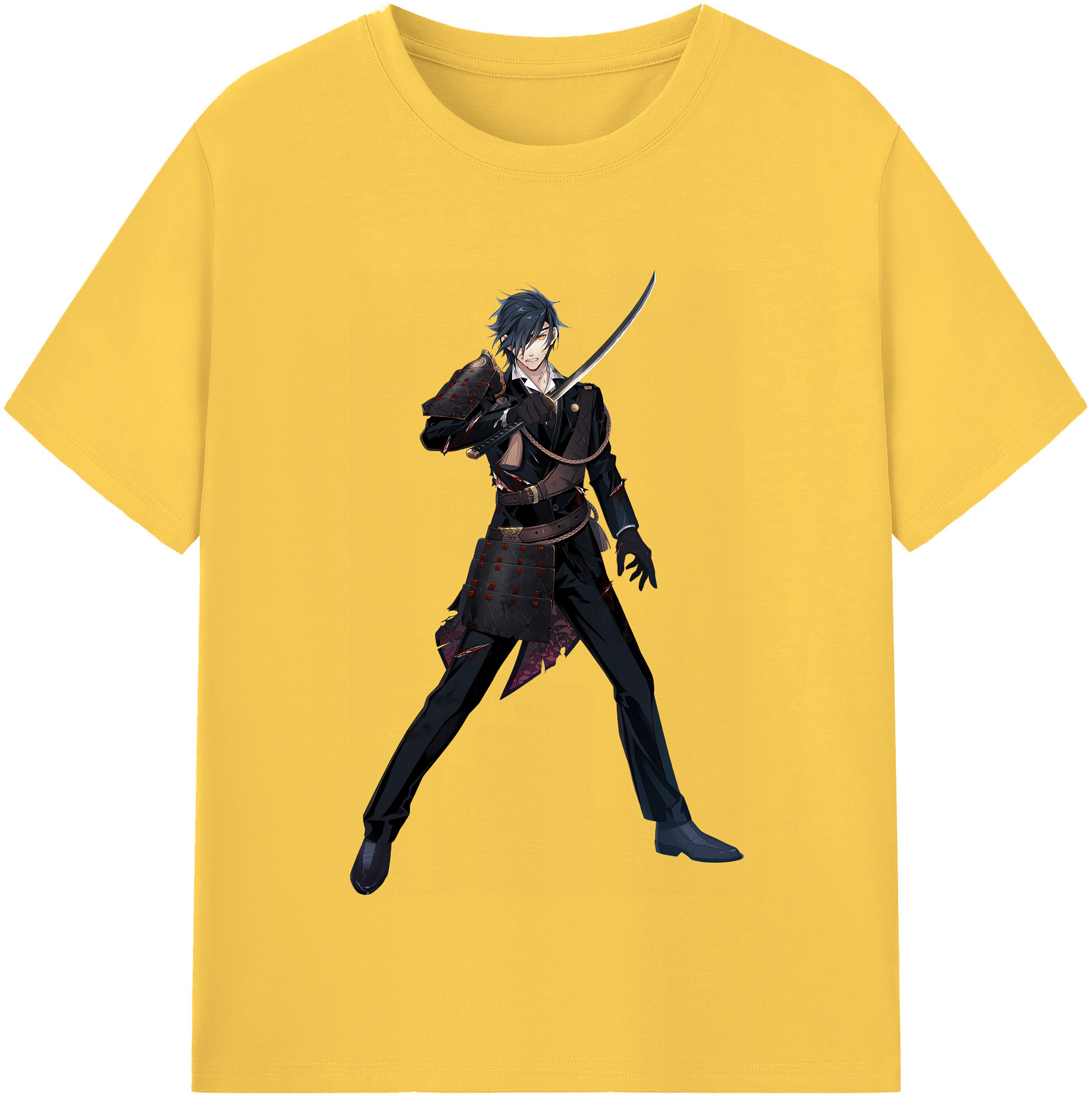 （画像用） 刀剣乱舞 Touken Ranbu 綿100％半袖Tシャツ（フロントプリント）