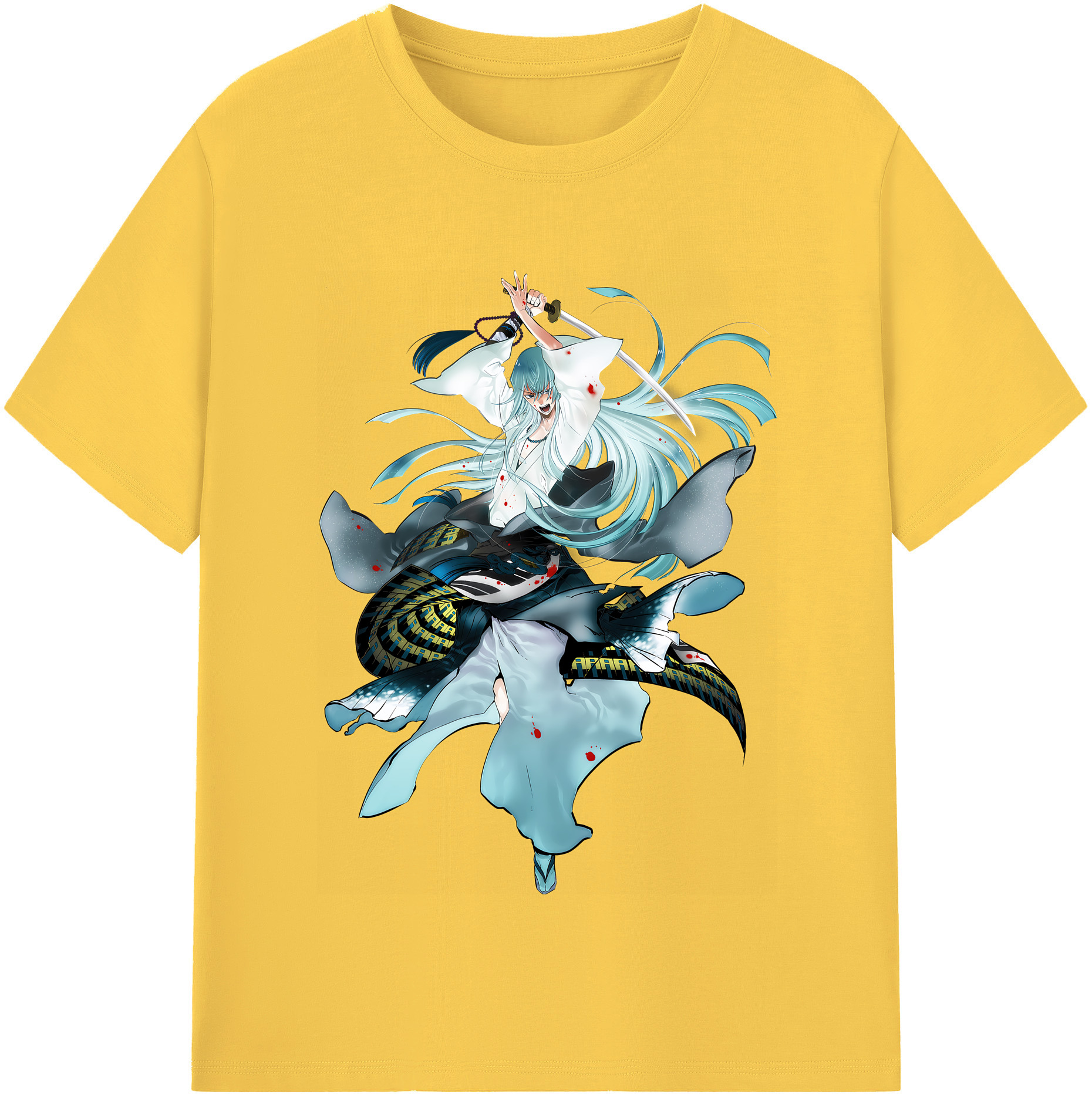 （画像用） 刀剣乱舞 Touken Ranbu 綿100％半袖Tシャツ（フロントプリント）