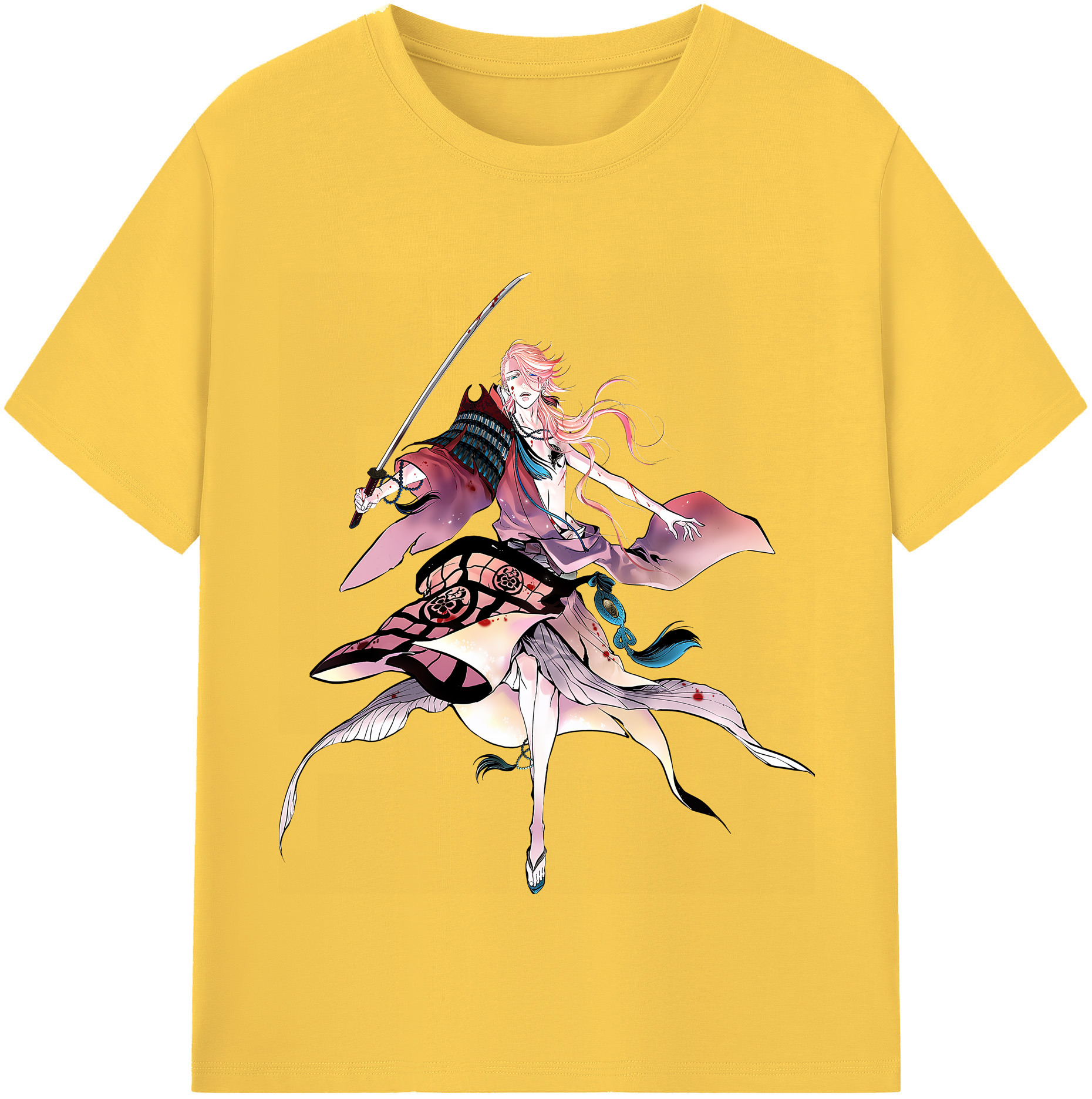 （画像用） 刀剣乱舞 Touken Ranbu 綿100％半袖Tシャツ（フロントプリント）