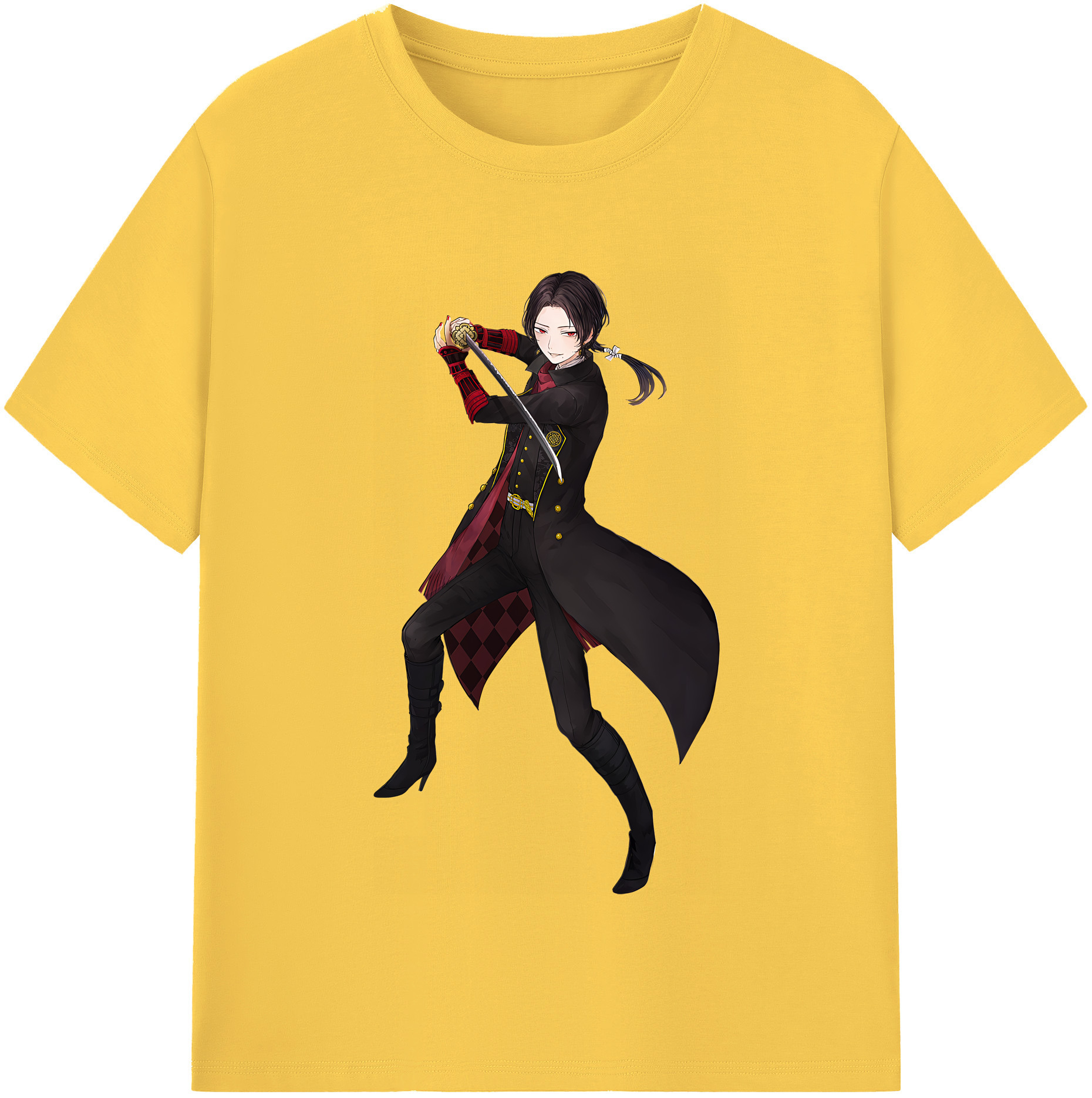 （画像用） 刀剣乱舞 Touken Ranbu 綿100％半袖Tシャツ（フロントプリント）
