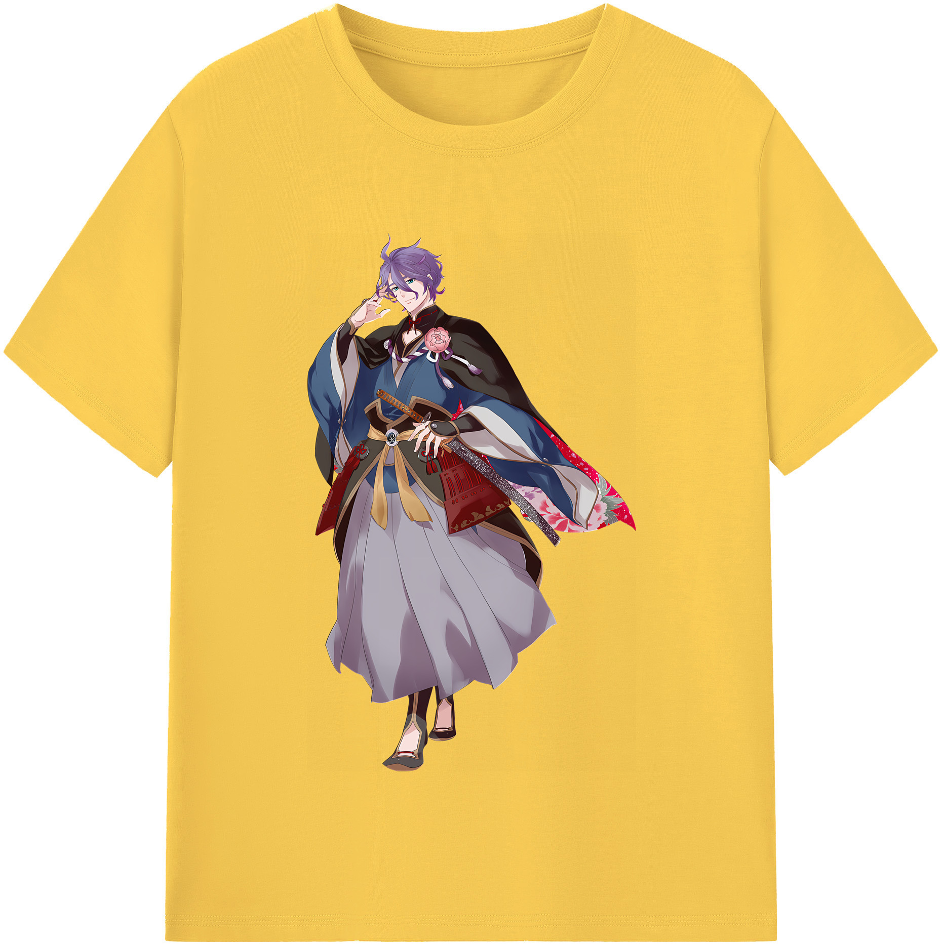 （画像用） 刀剣乱舞 Touken Ranbu 綿100％半袖Tシャツ（フロントプリント）