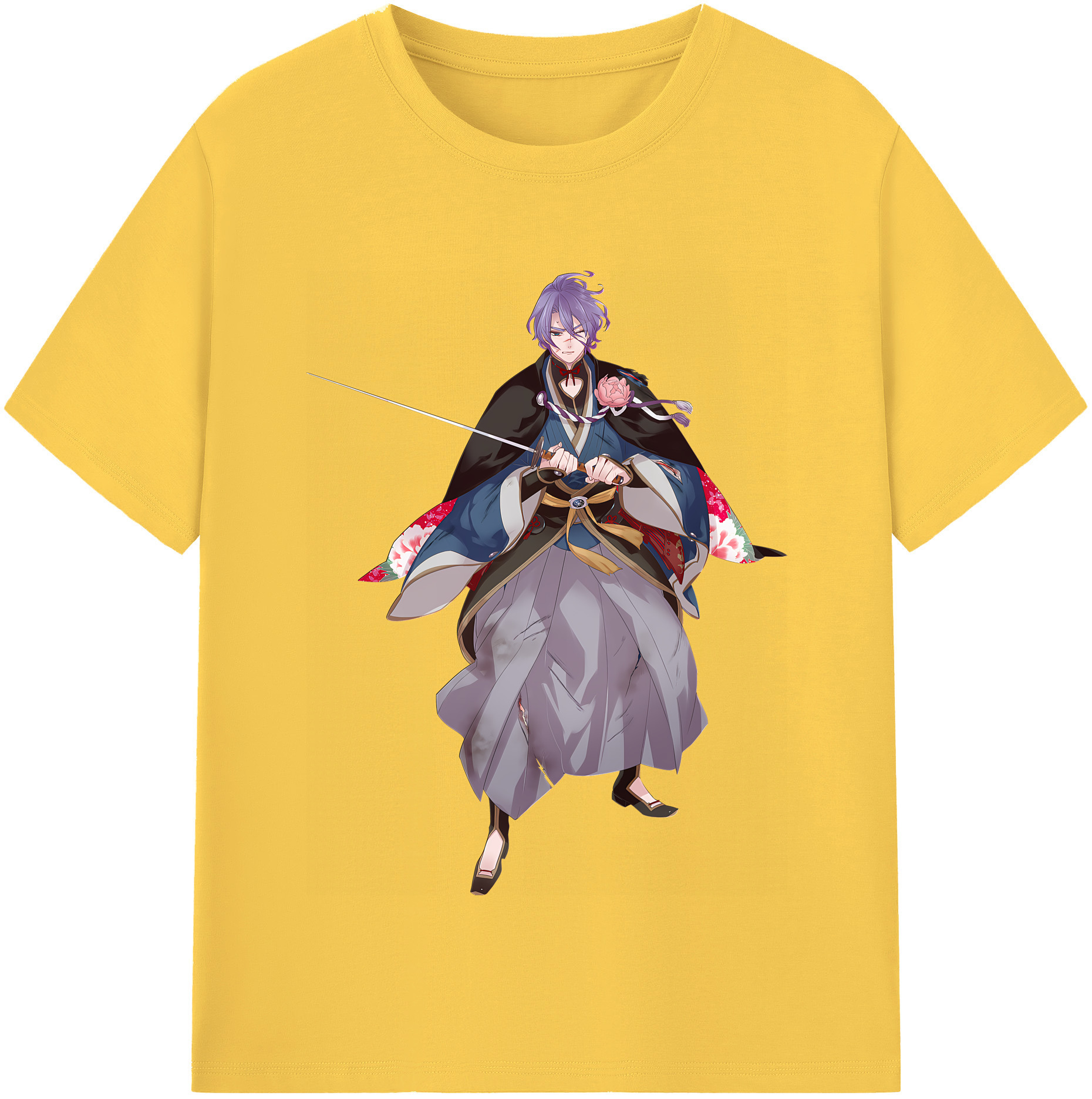 （画像用） 刀剣乱舞 Touken Ranbu 綿100％半袖Tシャツ（フロントプリント）