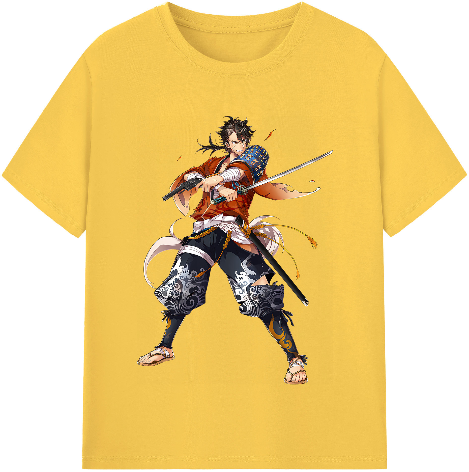 （画像用） 刀剣乱舞 Touken Ranbu 綿100％半袖Tシャツ（フロントプリント）