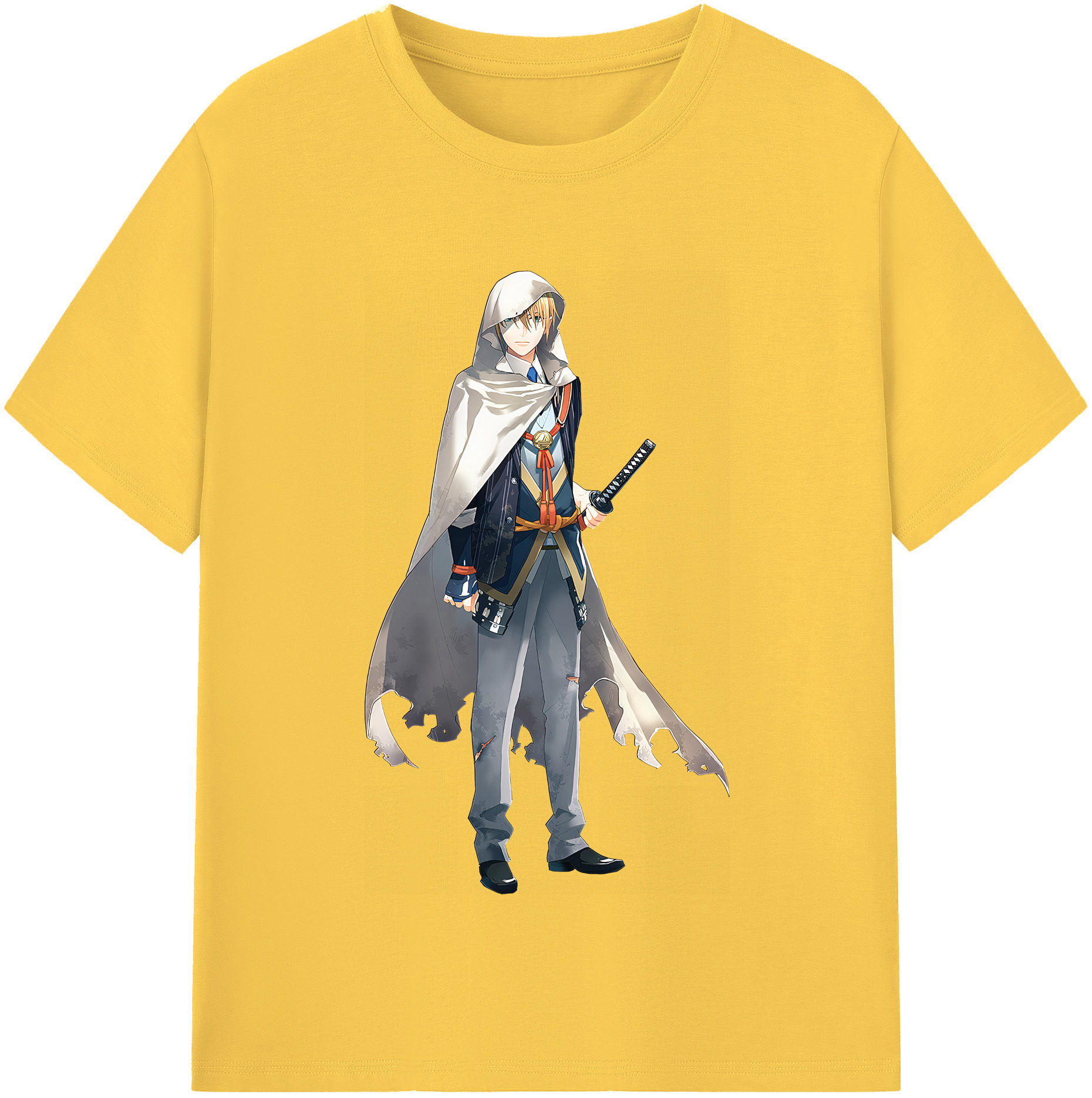 （画像用） 刀剣乱舞 Touken Ranbu 綿100％半袖Tシャツ（フロントプリント）