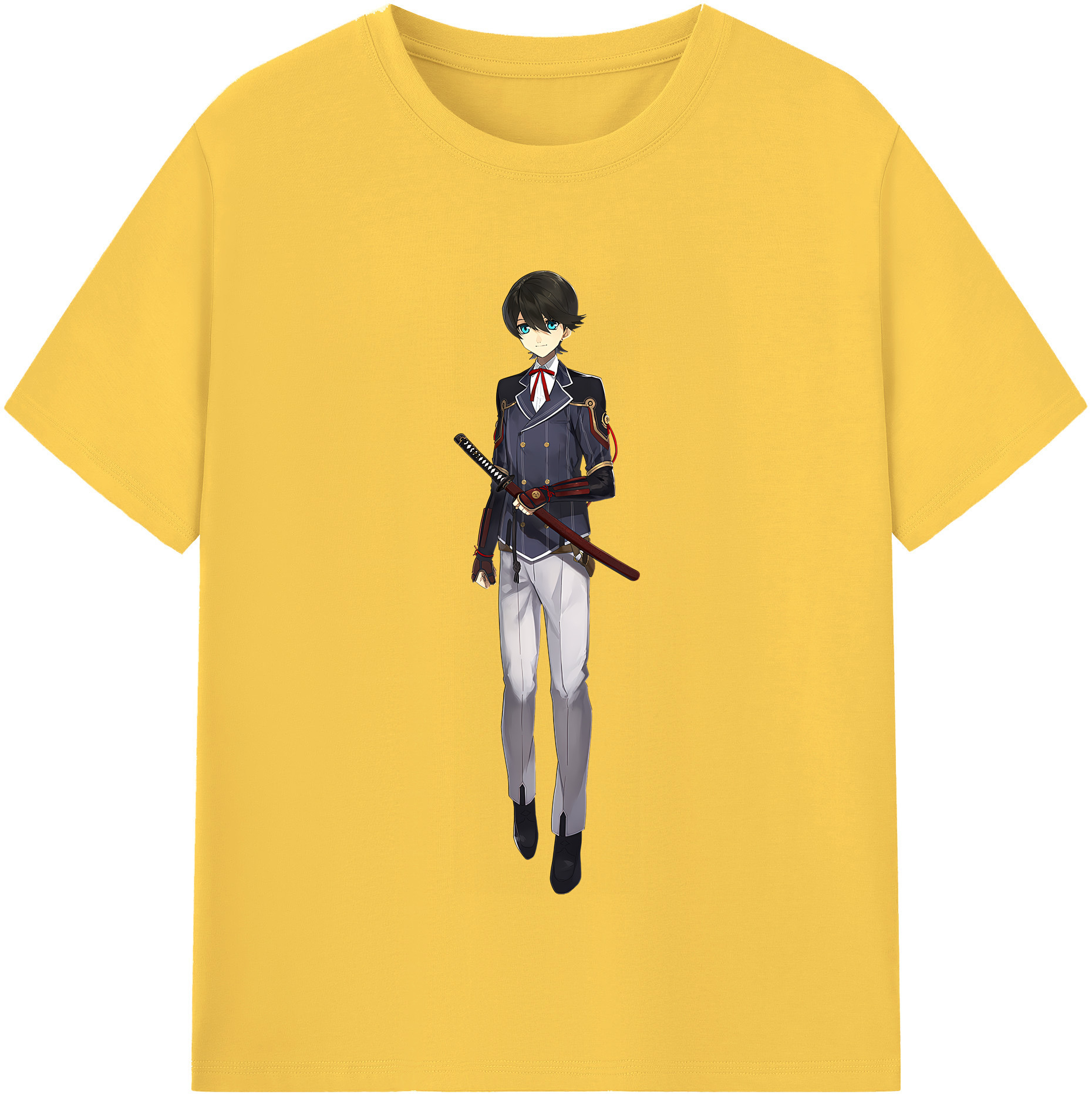 （画像用） 刀剣乱舞 Touken Ranbu 綿100％半袖Tシャツ（フロントプリント）