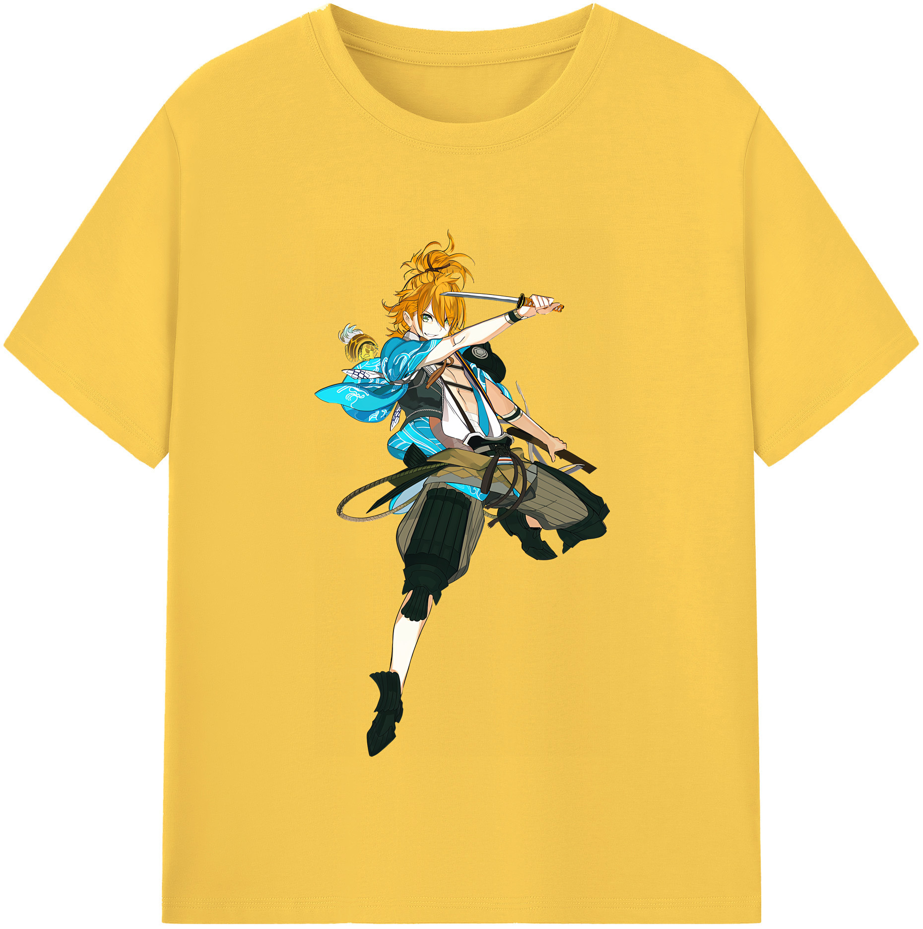 （画像用） 刀剣乱舞 Touken Ranbu 綿100％半袖Tシャツ（フロントプリント）