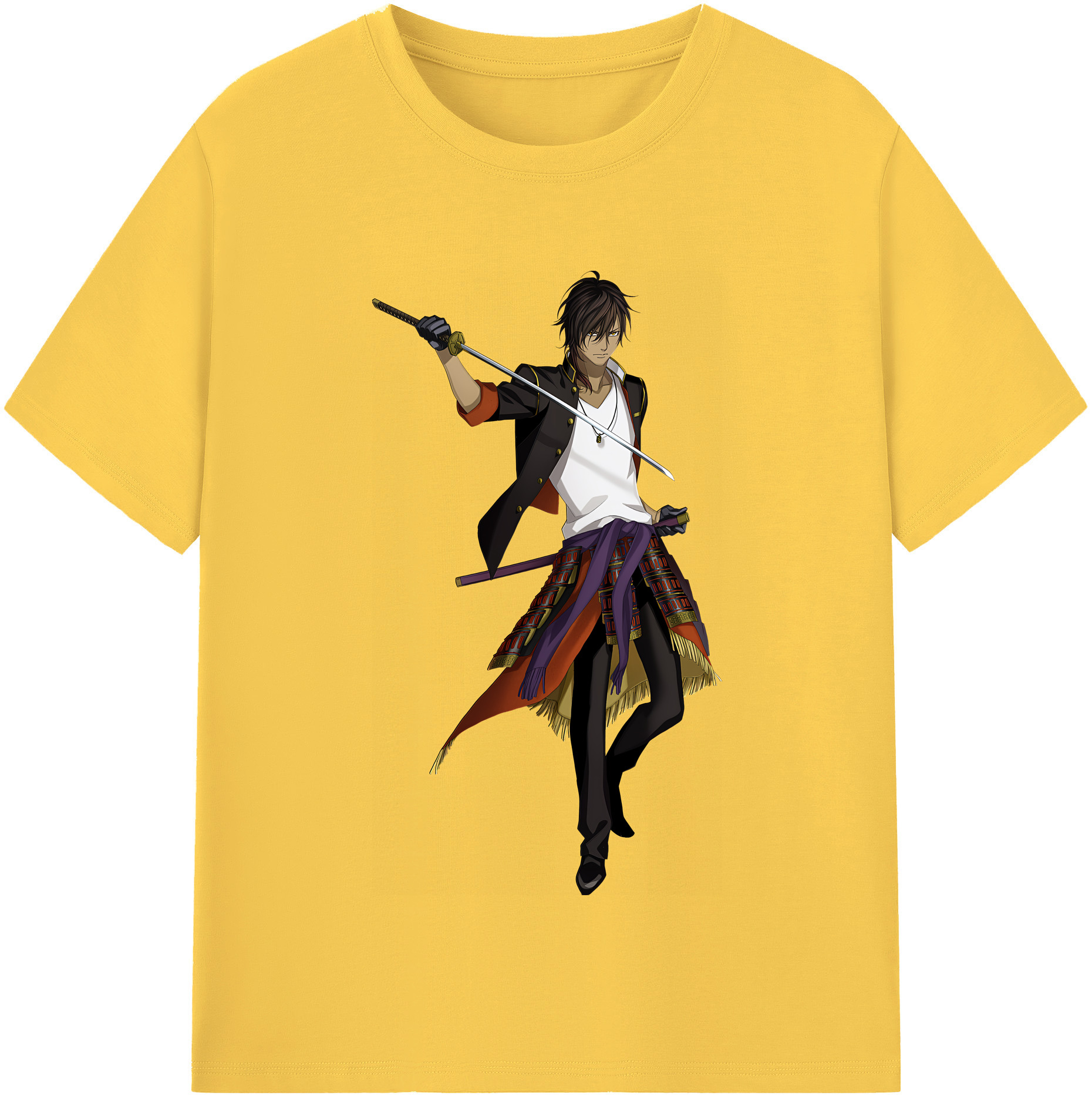 （画像用） 刀剣乱舞 Touken Ranbu 綿100％半袖Tシャツ（フロントプリント）
