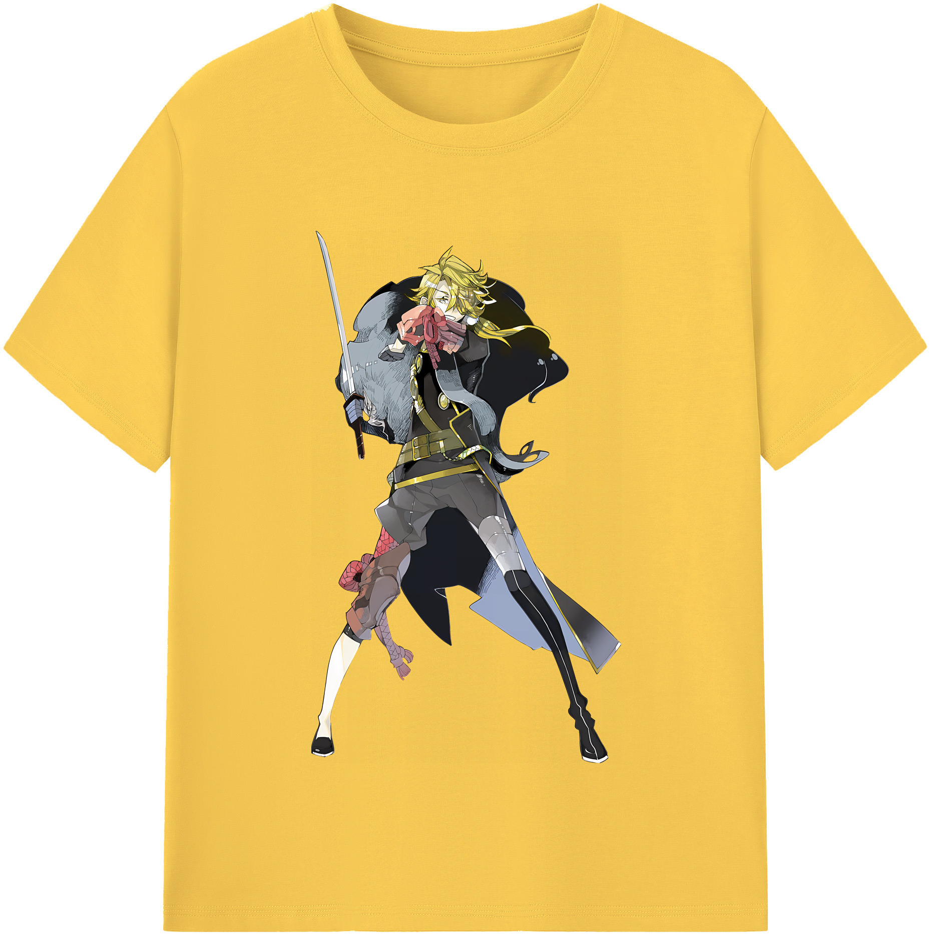 （画像用） 刀剣乱舞 Touken Ranbu 綿100％半袖Tシャツ（フロントプリント）