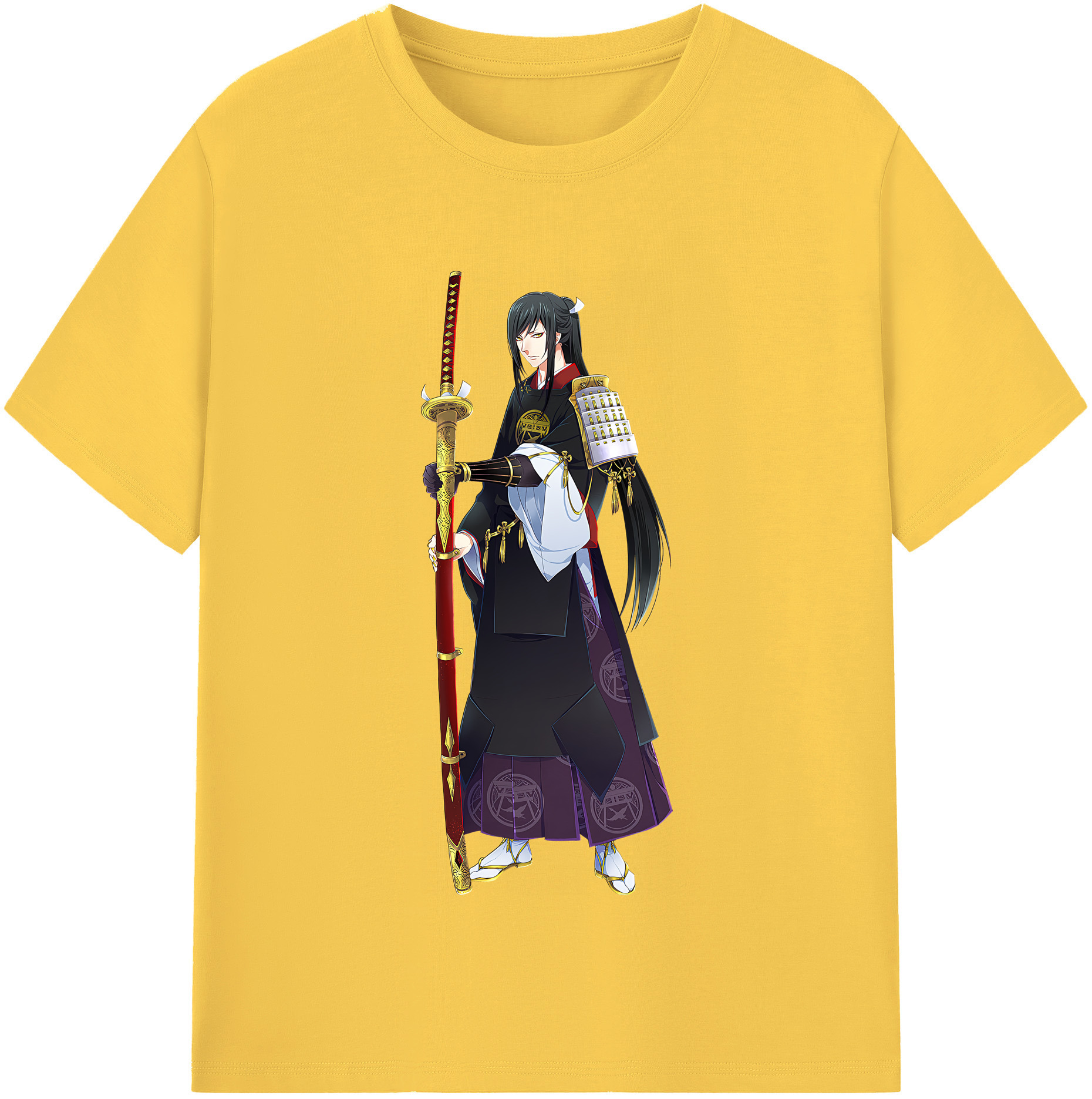 （画像用） 刀剣乱舞 Touken Ranbu 綿100％半袖Tシャツ（フロントプリント）