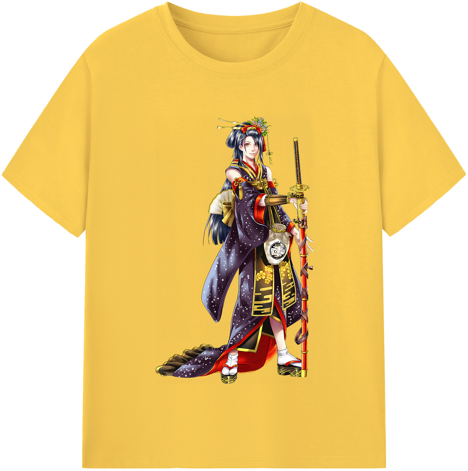 （画像用） 刀剣乱舞 Touken Ranbu 綿100％半袖Tシャツ（フロントプリント）