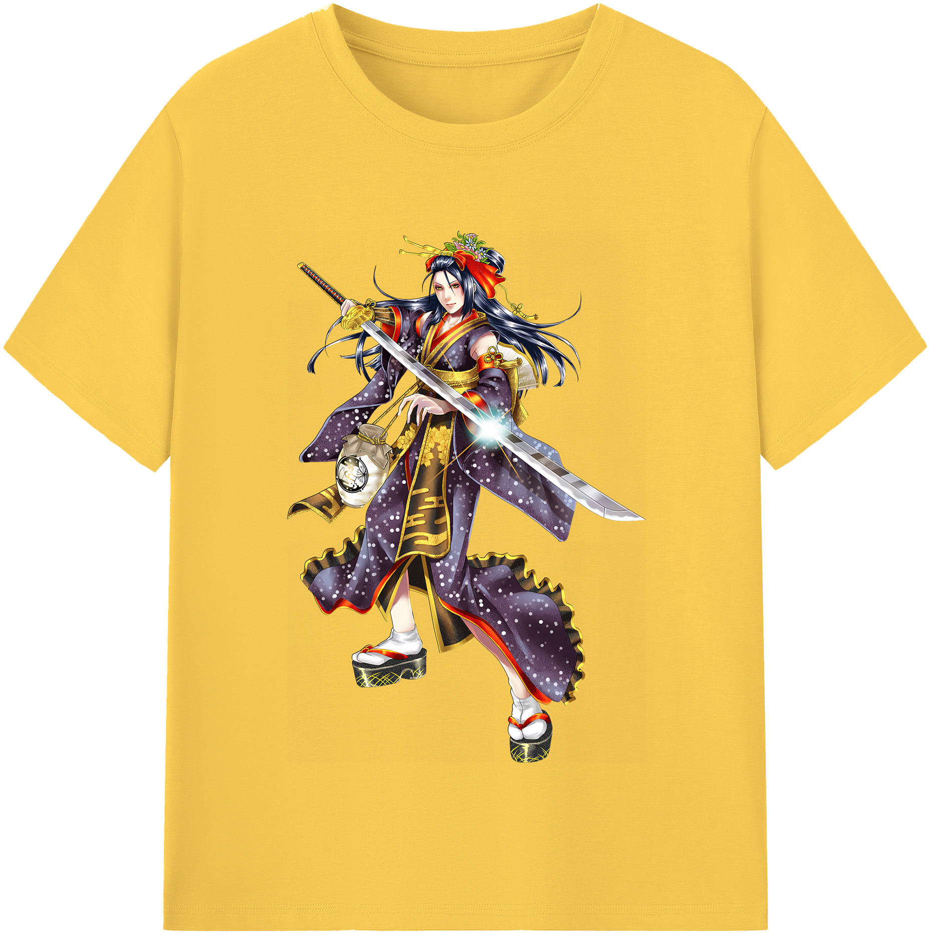 （画像用） 刀剣乱舞 Touken Ranbu 綿100％半袖Tシャツ（フロントプリント）