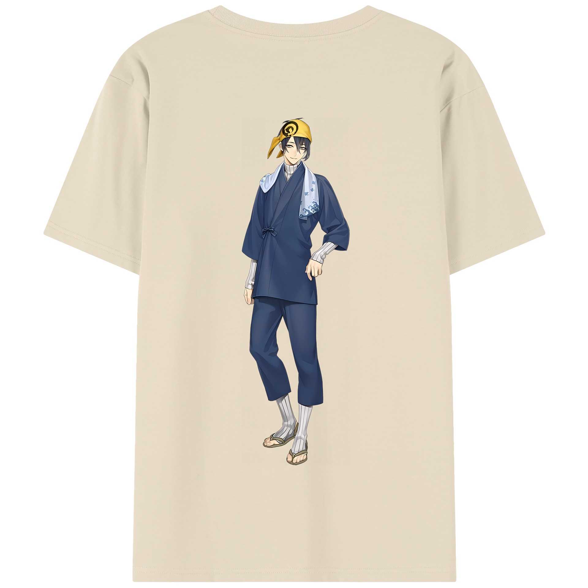 （画像用） 刀剣乱舞 Touken Ranbu 綿100％半袖Tシャツ（背面プリント）
