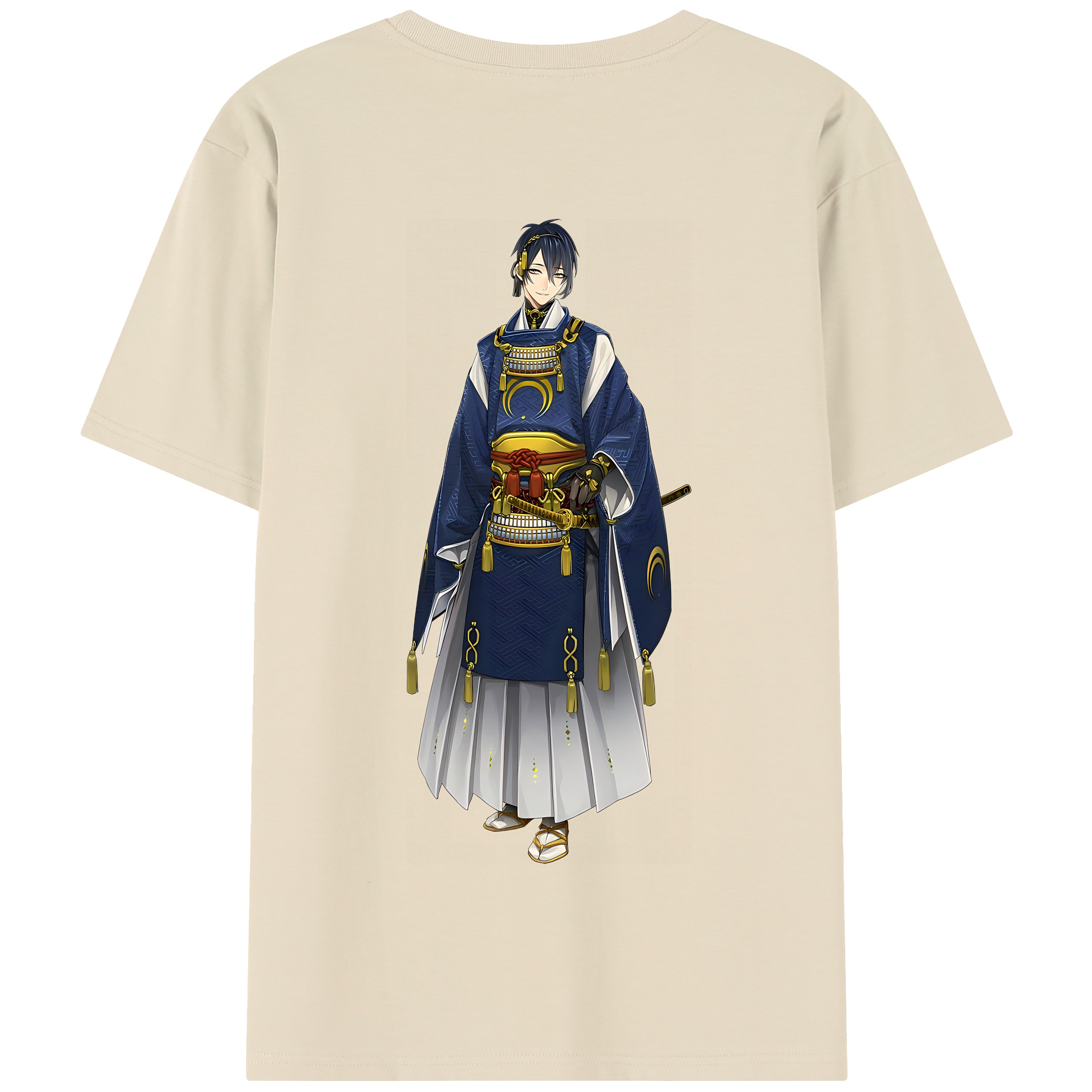 （画像用） 刀剣乱舞 Touken Ranbu 綿100％半袖Tシャツ（背面プリント）