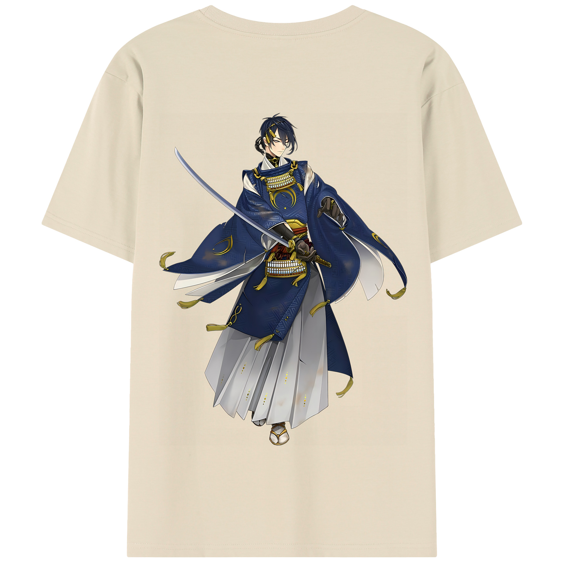 （画像用） 刀剣乱舞 Touken Ranbu 綿100％半袖Tシャツ（背面プリント）