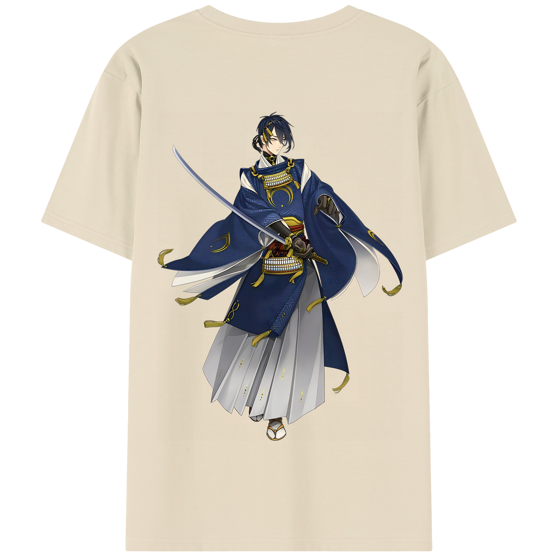 （画像用） 刀剣乱舞 Touken Ranbu 綿100％半袖Tシャツ（背面プリント）