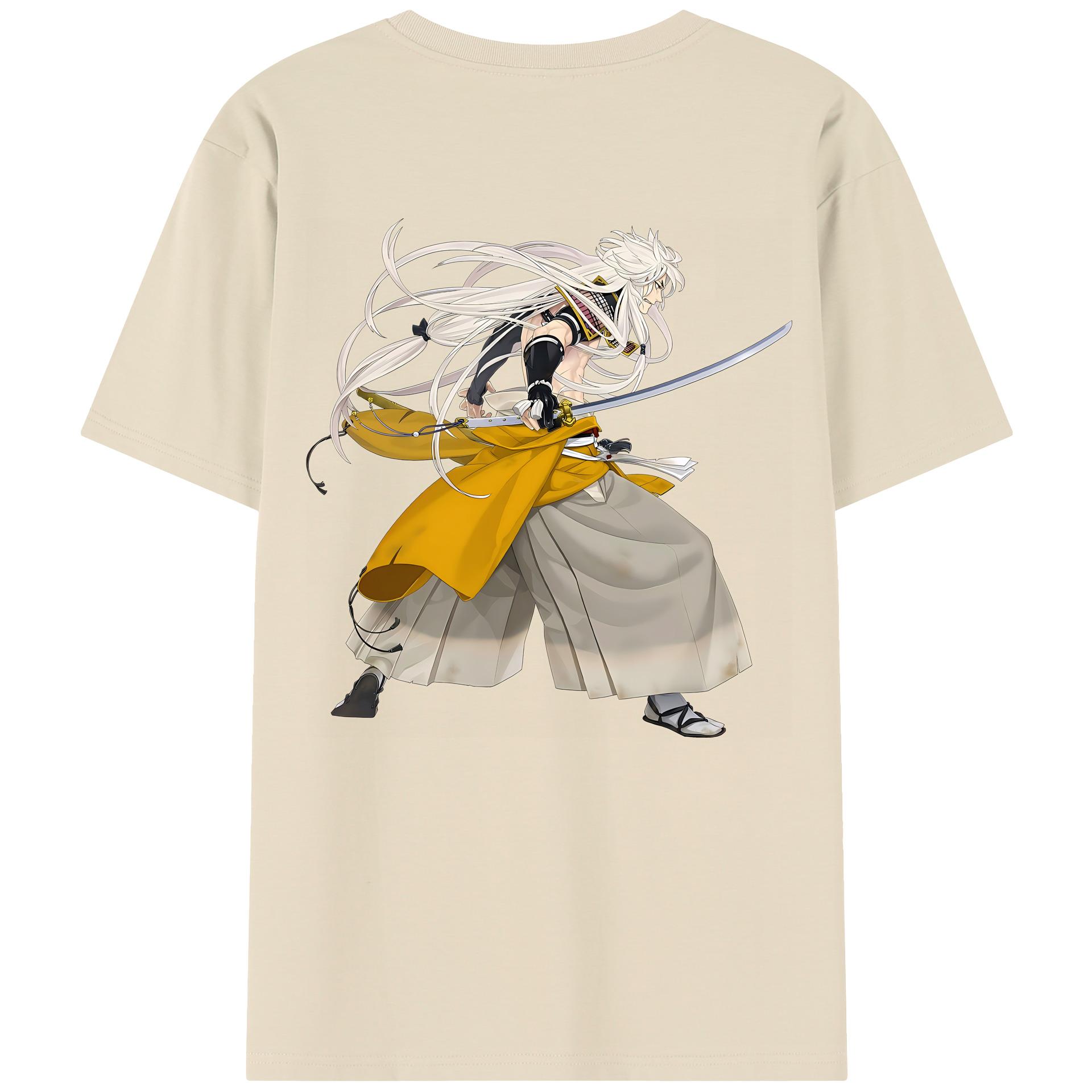 （画像用） 刀剣乱舞 Touken Ranbu 綿100％半袖Tシャツ（背面プリント）