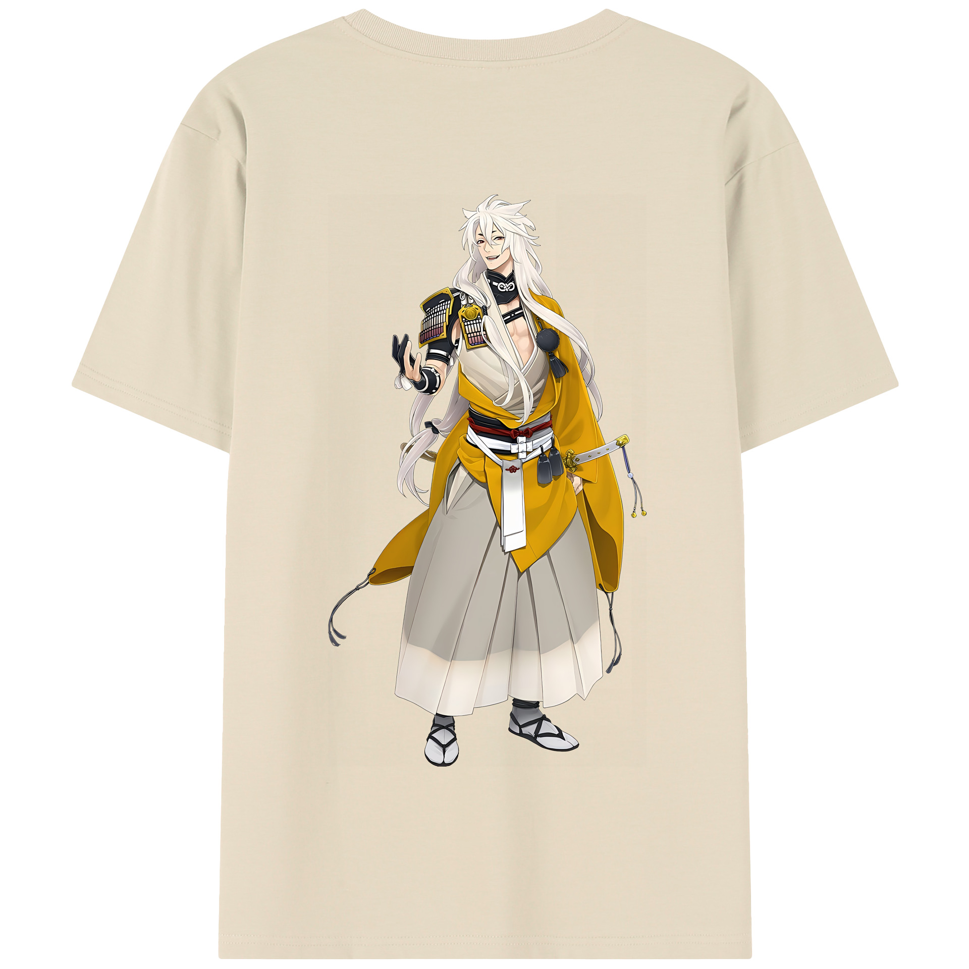 （画像用） 刀剣乱舞 Touken Ranbu 綿100％半袖Tシャツ（背面プリント）