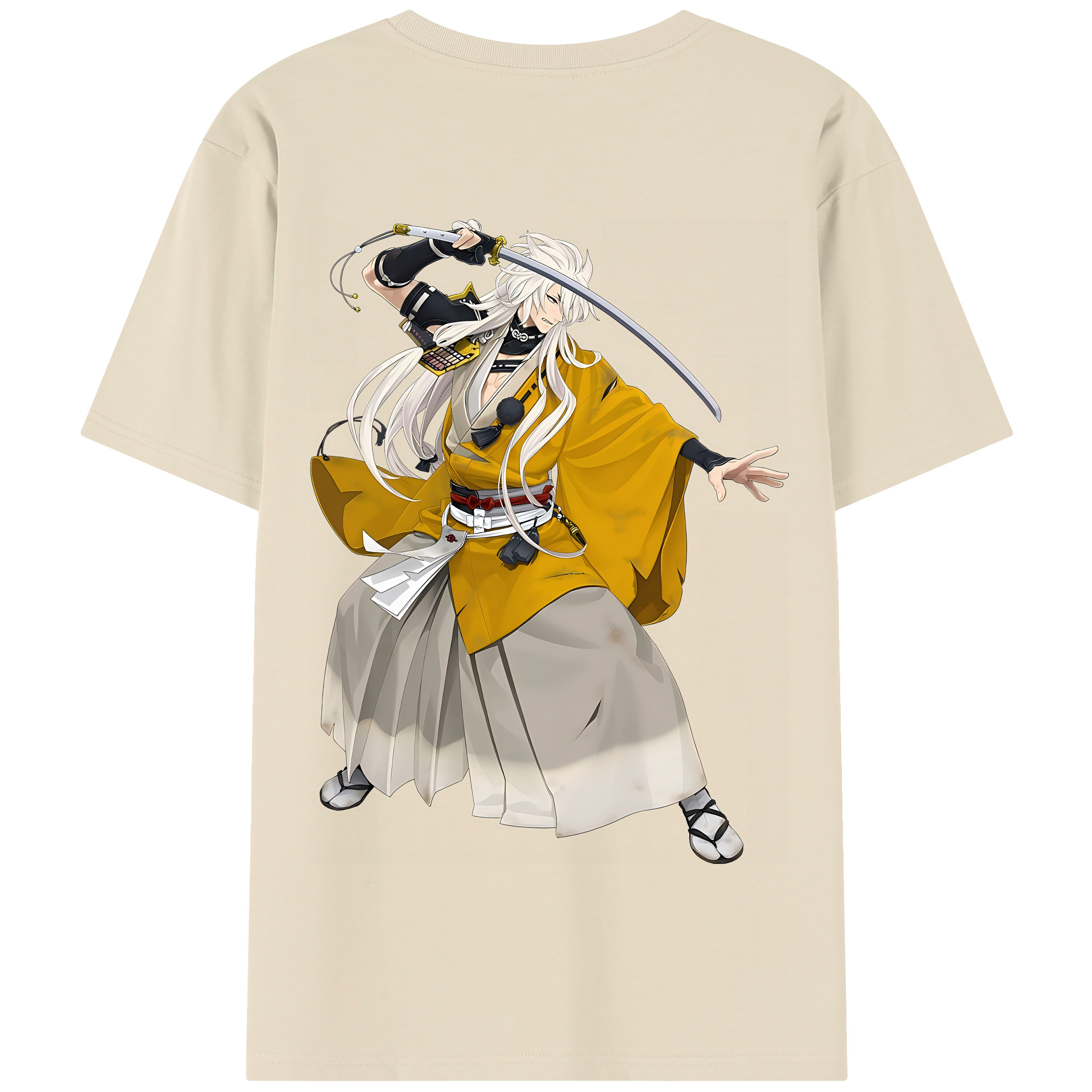 （画像用） 刀剣乱舞 Touken Ranbu 綿100％半袖Tシャツ（背面プリント）