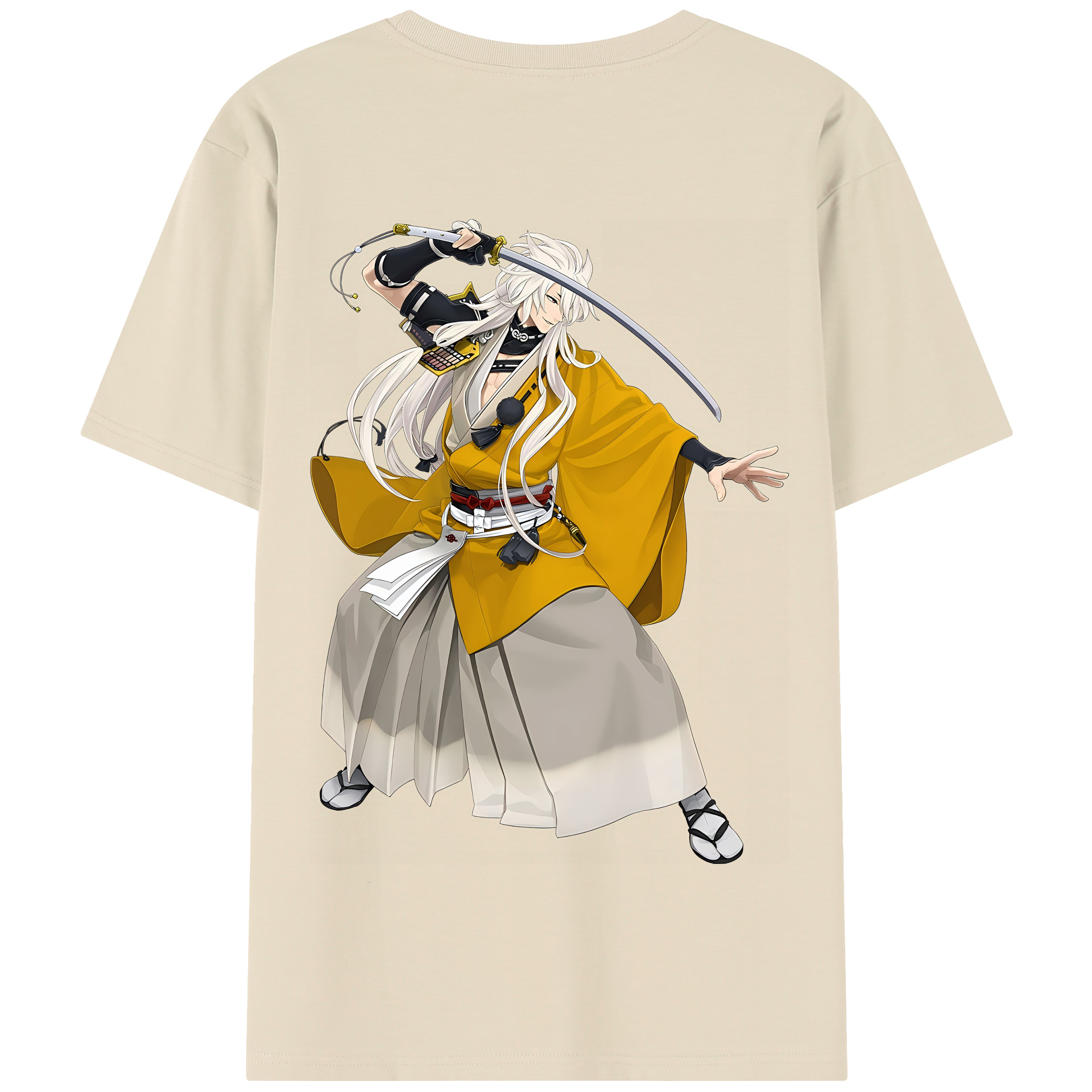 （画像用） 刀剣乱舞 Touken Ranbu 綿100％半袖Tシャツ（背面プリント）