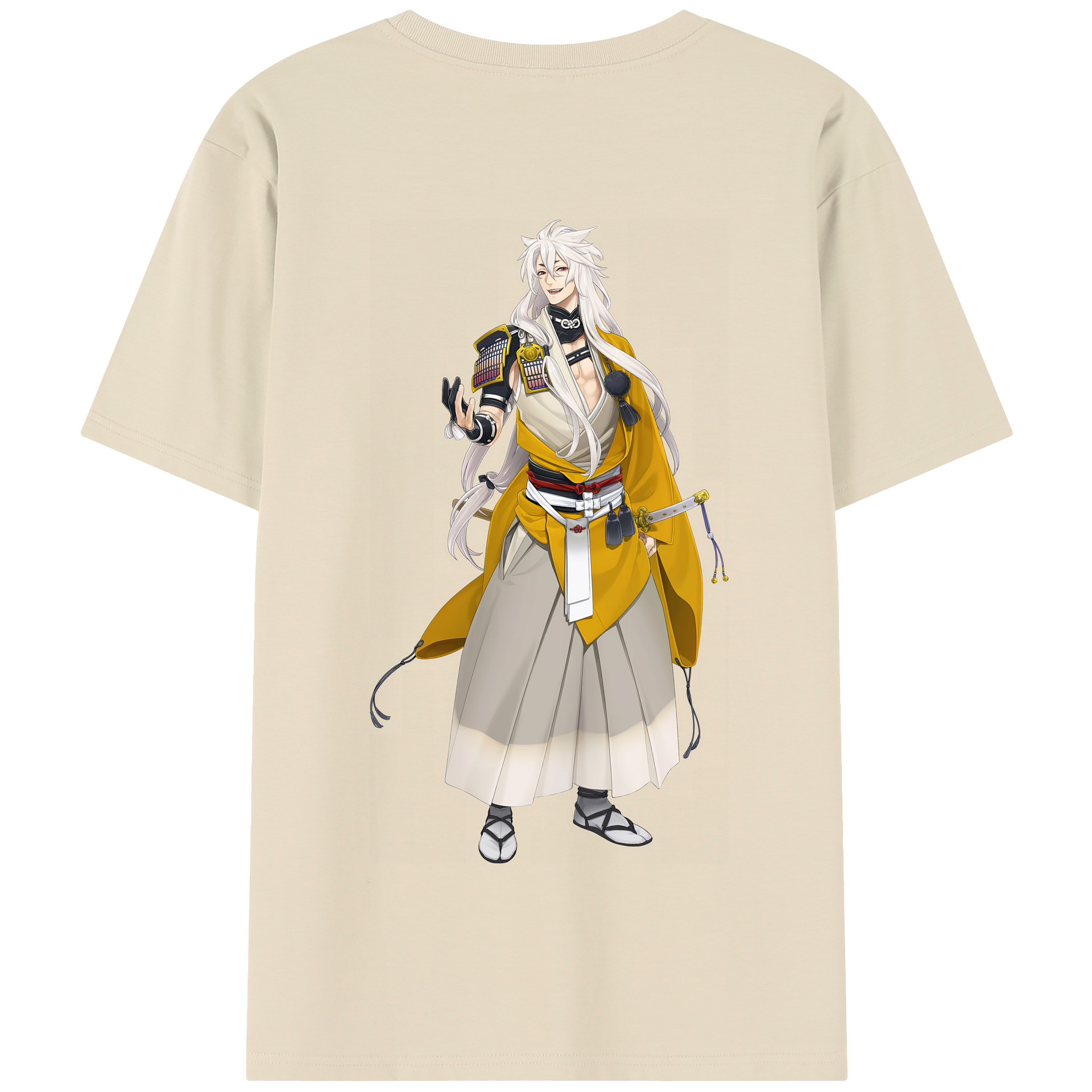 （画像用） 刀剣乱舞 Touken Ranbu 綿100％半袖Tシャツ（背面プリント）