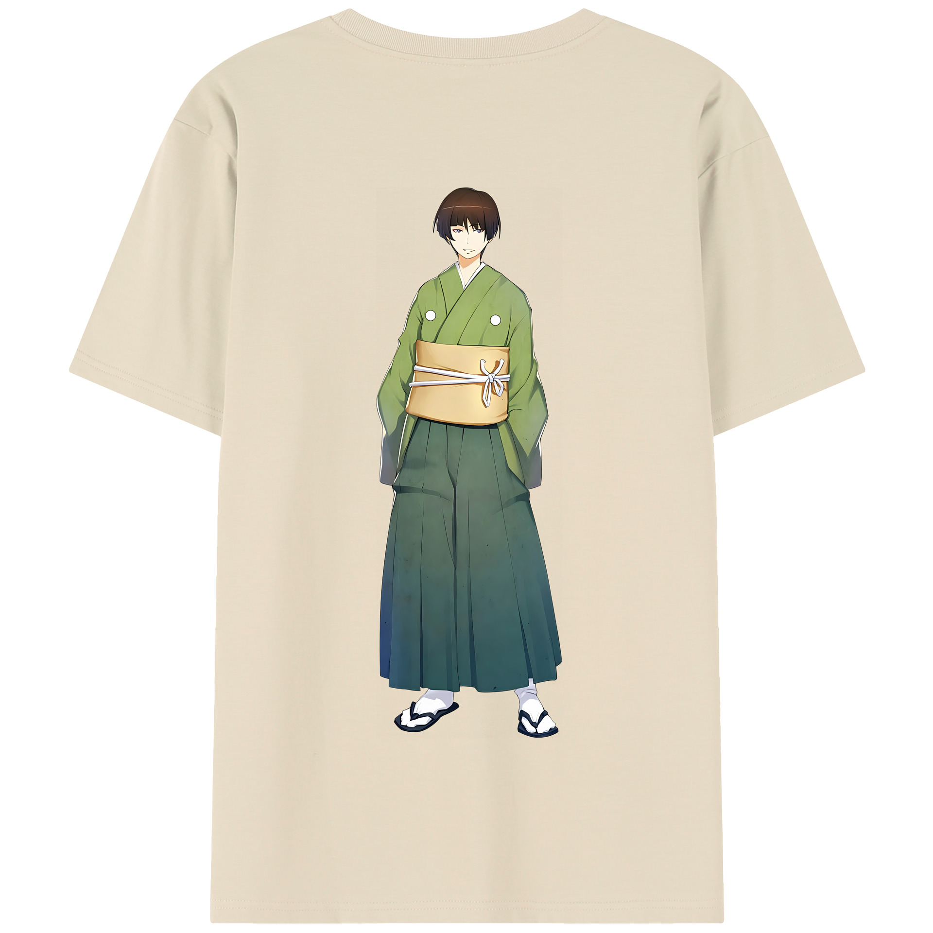（画像用） 刀剣乱舞 Touken Ranbu 綿100％半袖Tシャツ（背面プリント）