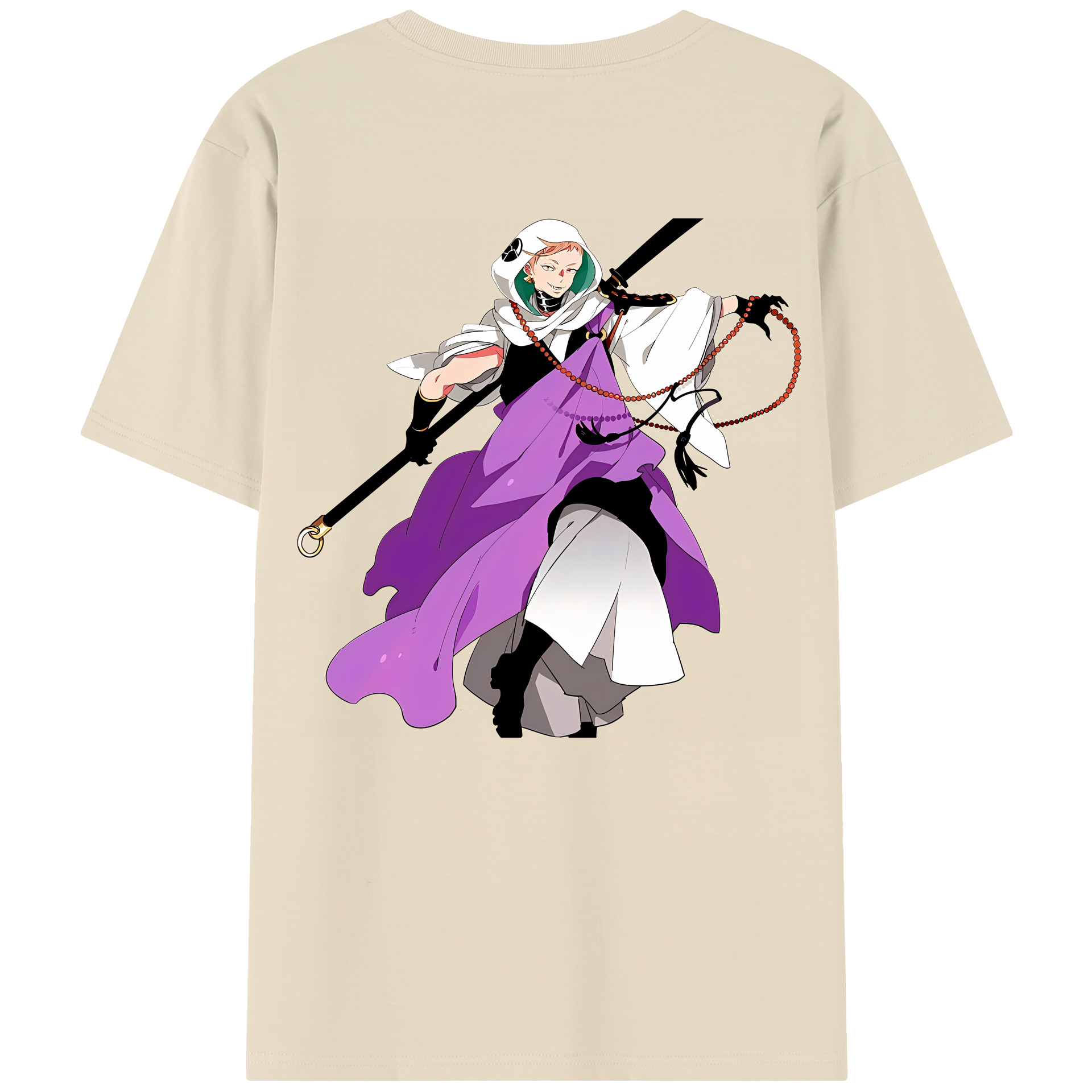 （画像用） 刀剣乱舞 Touken Ranbu 綿100％半袖Tシャツ（背面プリント）