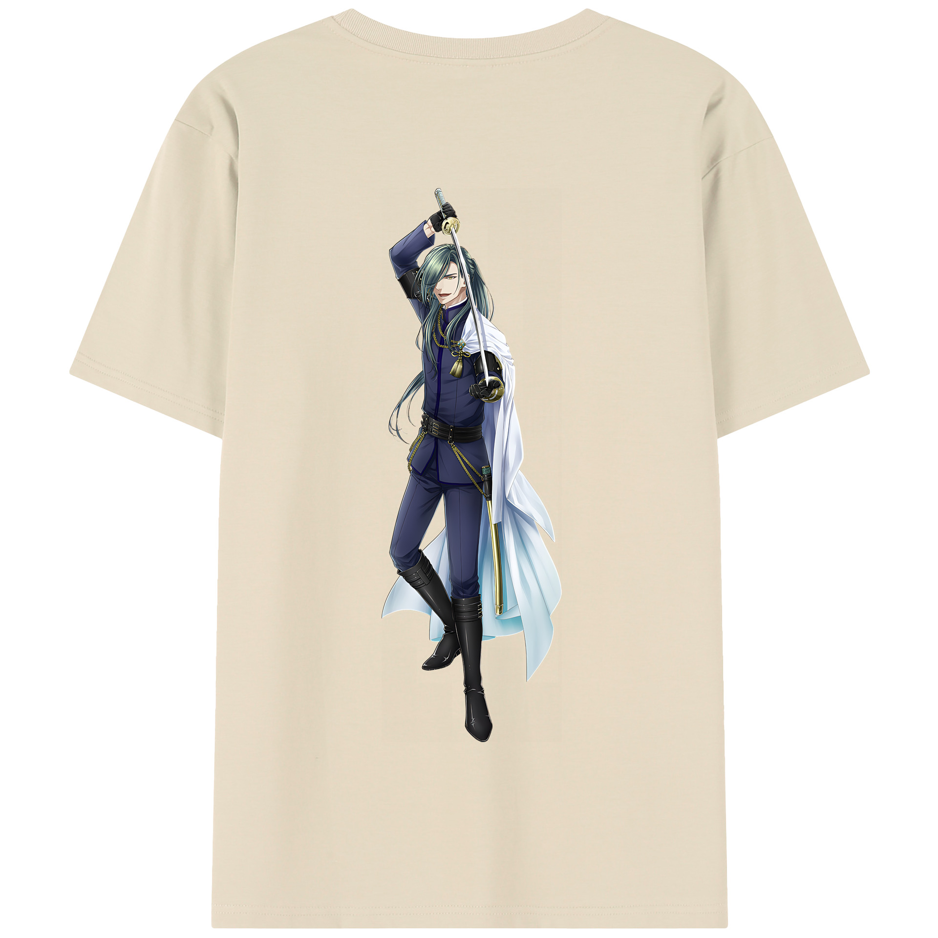 （画像用） 刀剣乱舞 Touken Ranbu 綿100％半袖Tシャツ（背面プリント）