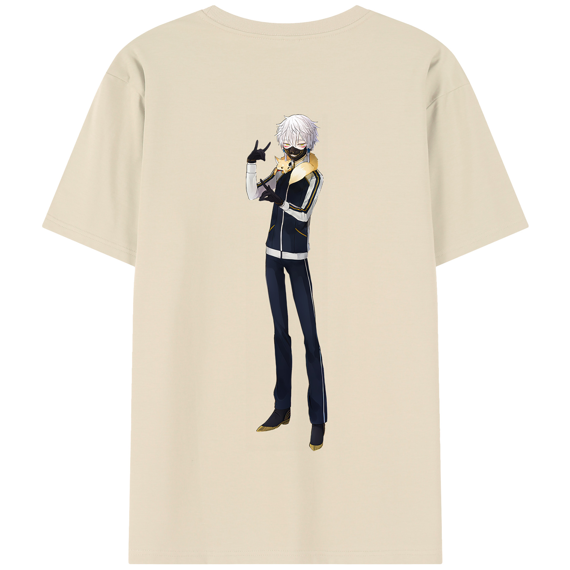 （画像用） 刀剣乱舞 Touken Ranbu 綿100％半袖Tシャツ（背面プリント）