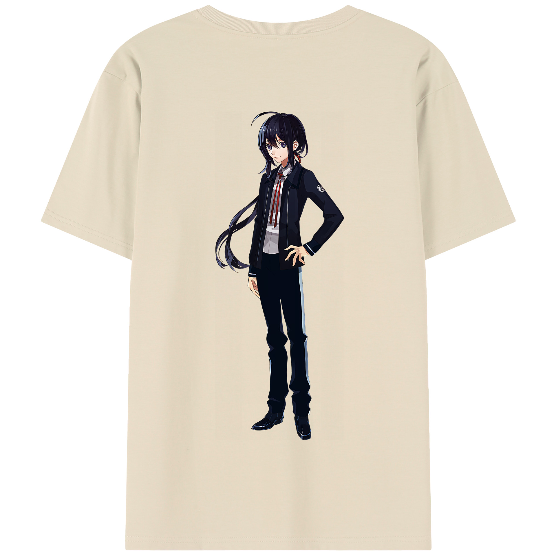 （画像用） 刀剣乱舞 Touken Ranbu 綿100％半袖Tシャツ（背面プリント）