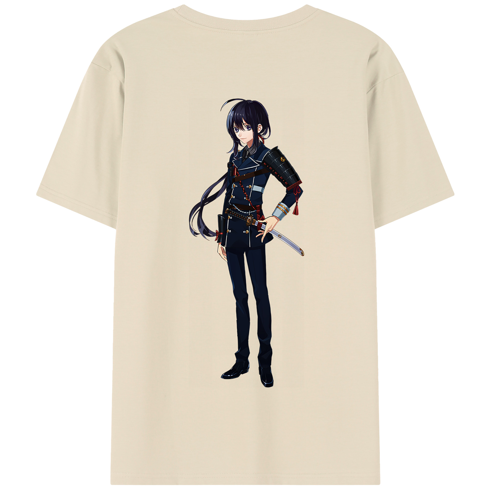 （画像用） 刀剣乱舞 Touken Ranbu 綿100％半袖Tシャツ（背面プリント）