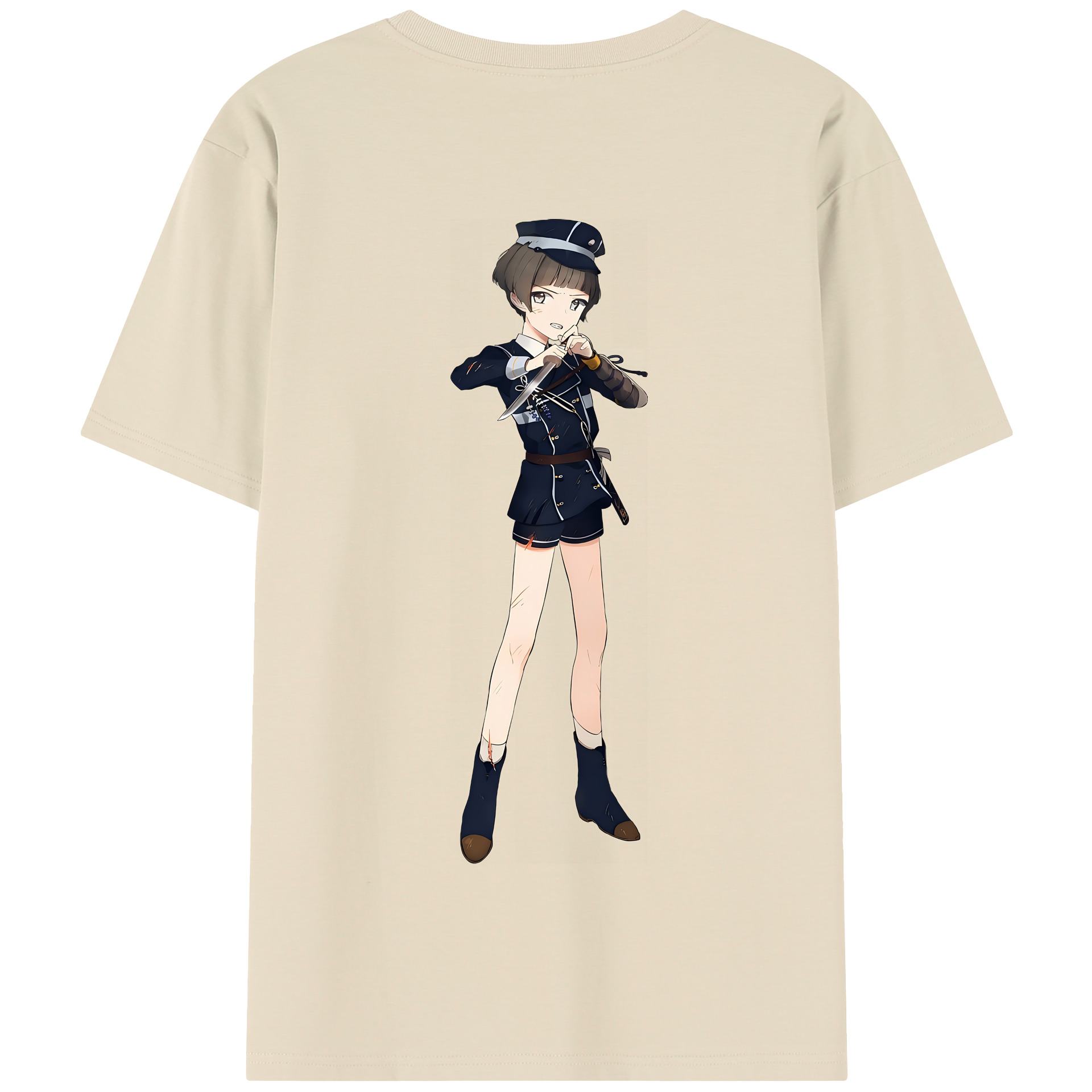 （画像用） 刀剣乱舞 Touken Ranbu 綿100％半袖Tシャツ（背面プリント）