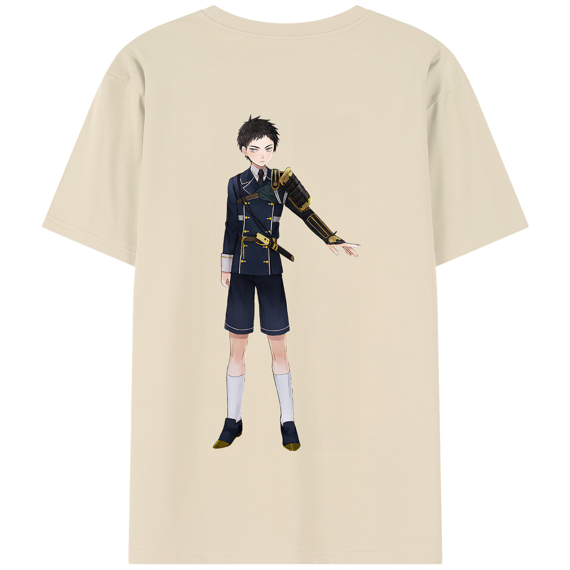 （画像用） 刀剣乱舞 Touken Ranbu 綿100％半袖Tシャツ（背面プリント）