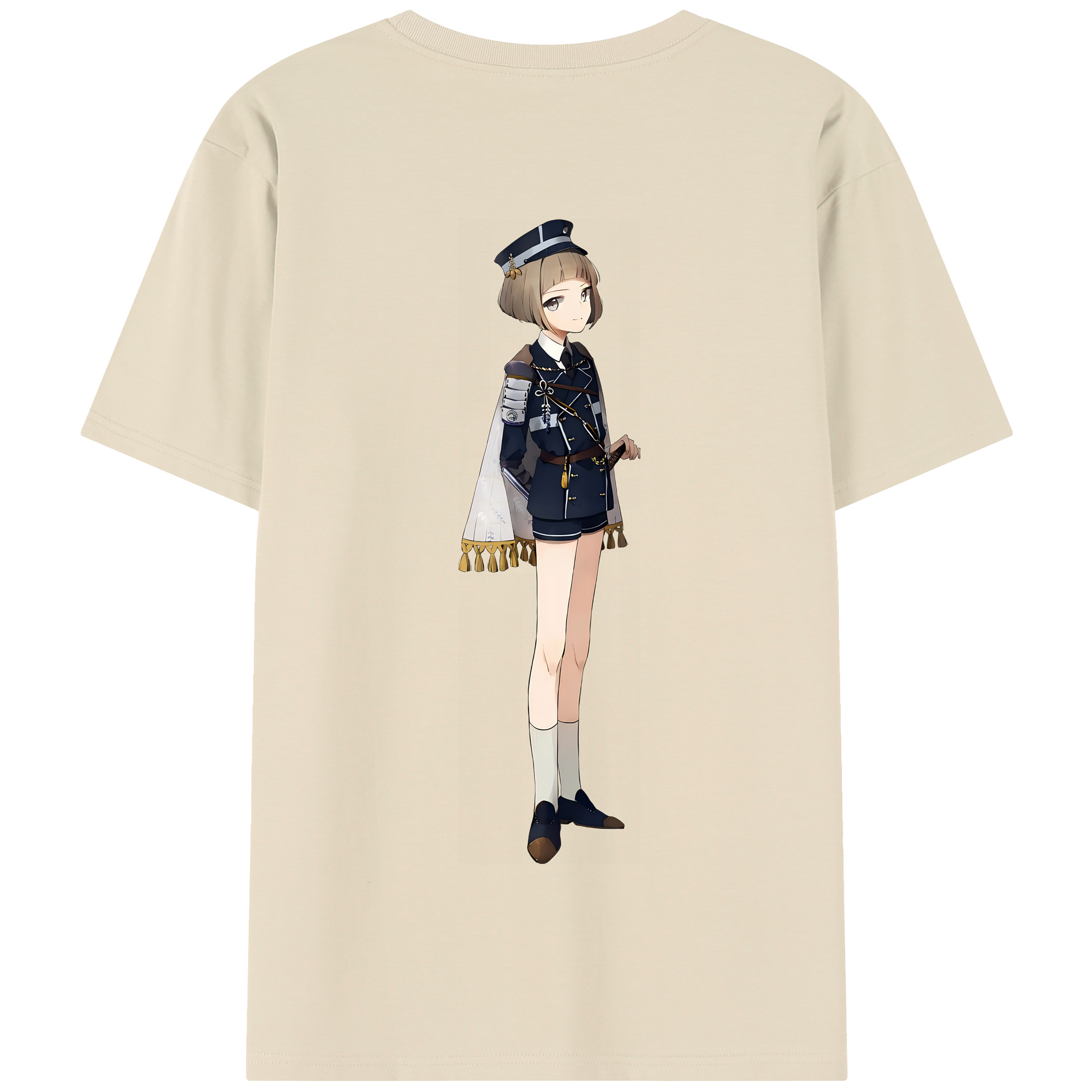 （画像用） 刀剣乱舞 Touken Ranbu 綿100％半袖Tシャツ（背面プリント）