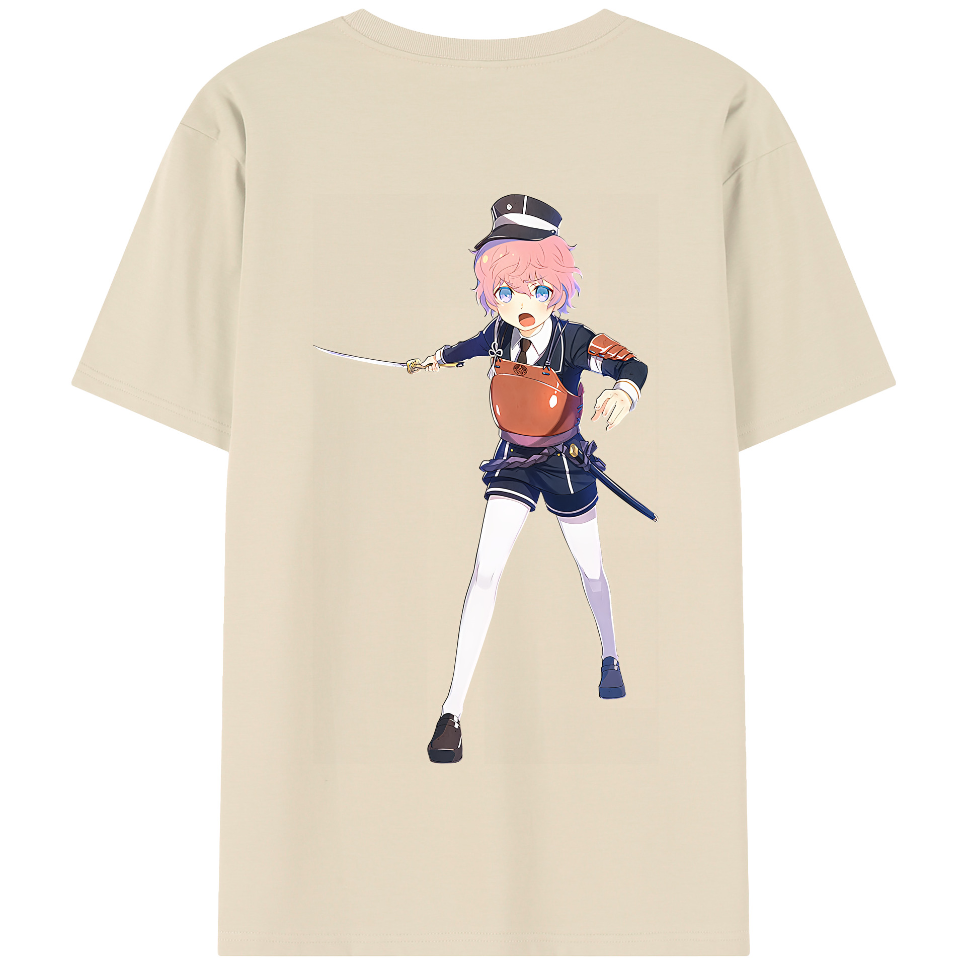 （画像用） 刀剣乱舞 Touken Ranbu 綿100％半袖Tシャツ（背面プリント）