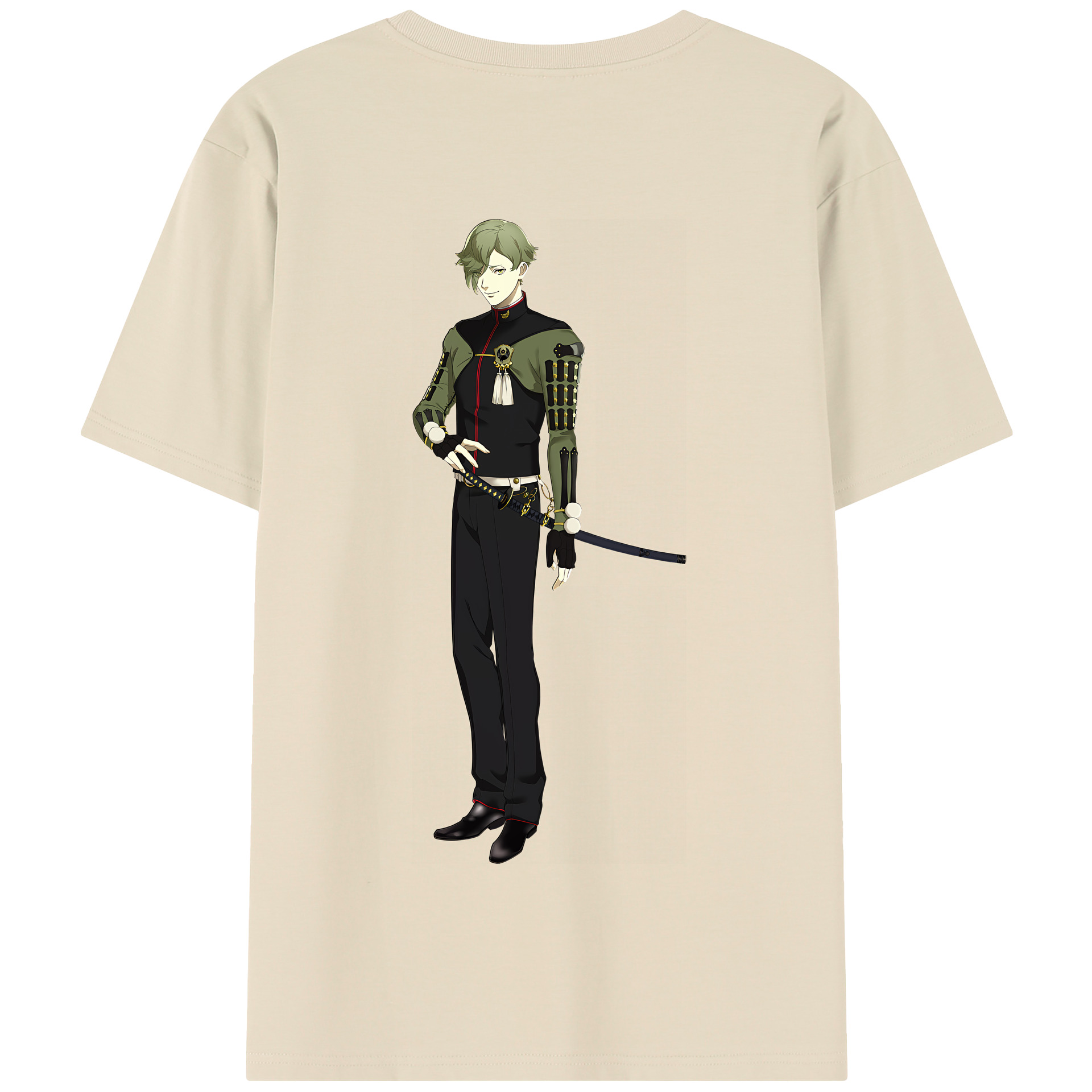（画像用） 刀剣乱舞 Touken Ranbu 綿100％半袖Tシャツ（背面プリント）