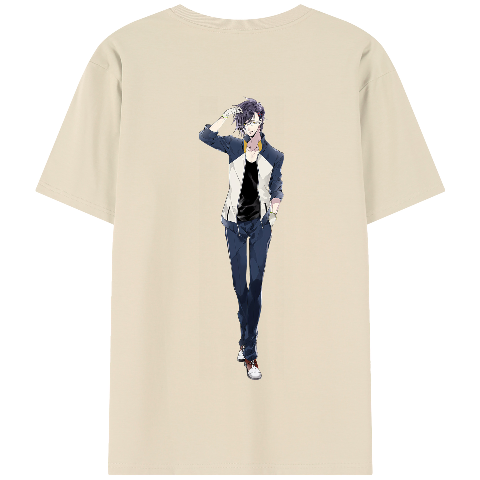 （画像用） 刀剣乱舞 Touken Ranbu 綿100％半袖Tシャツ（背面プリント）
