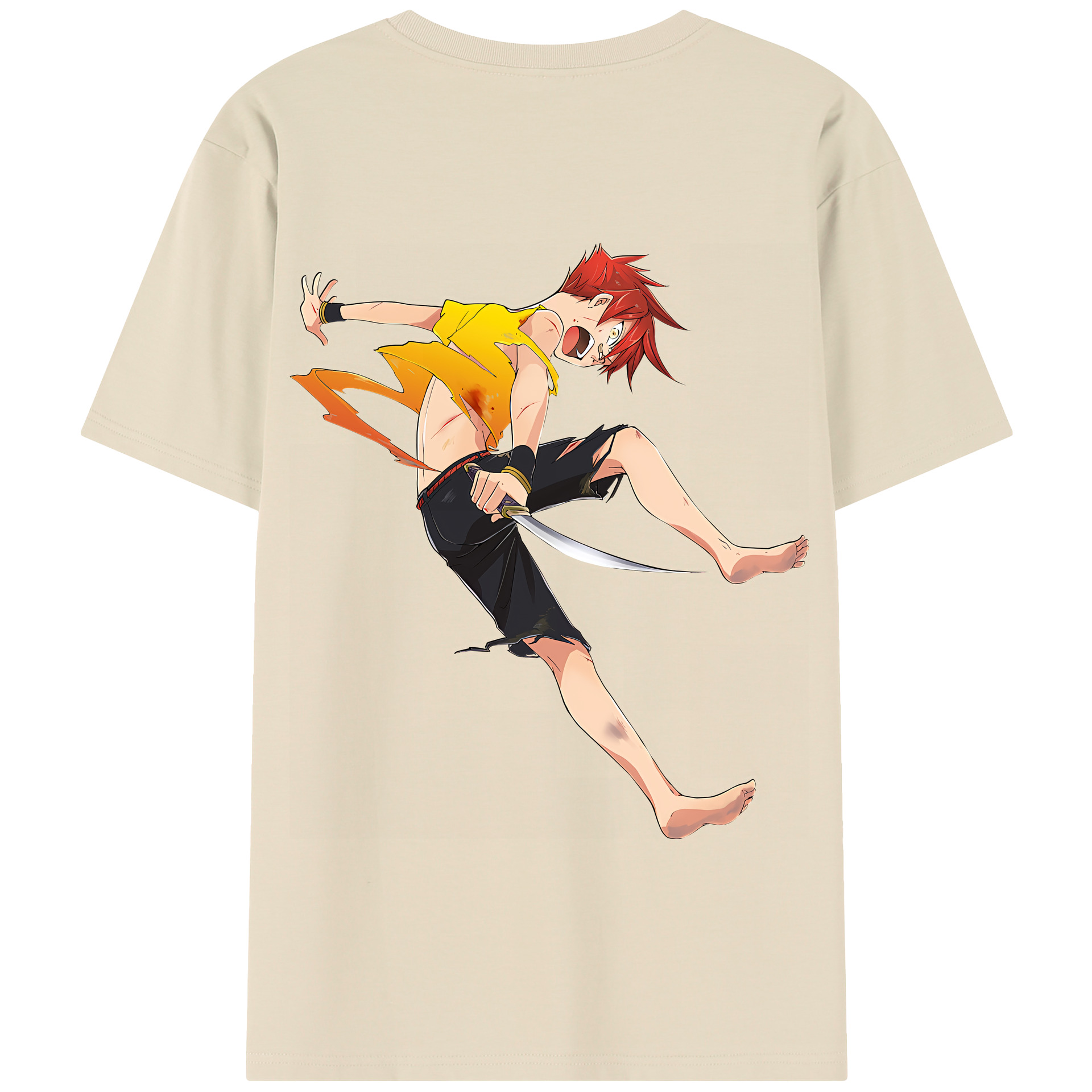 （画像用） 刀剣乱舞 Touken Ranbu 綿100％半袖Tシャツ（背面プリント）