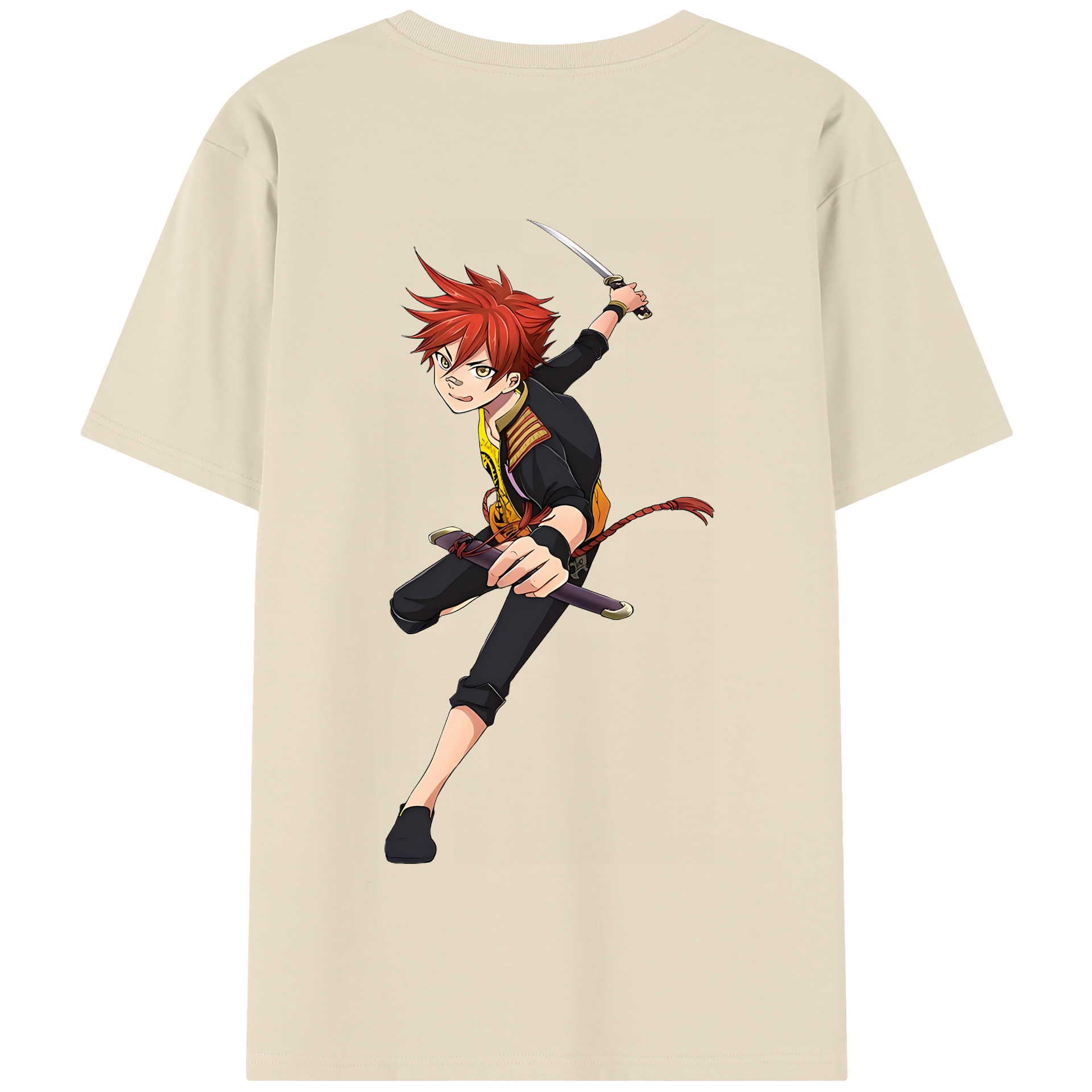（画像用） 刀剣乱舞 Touken Ranbu 綿100％半袖Tシャツ（背面プリント）