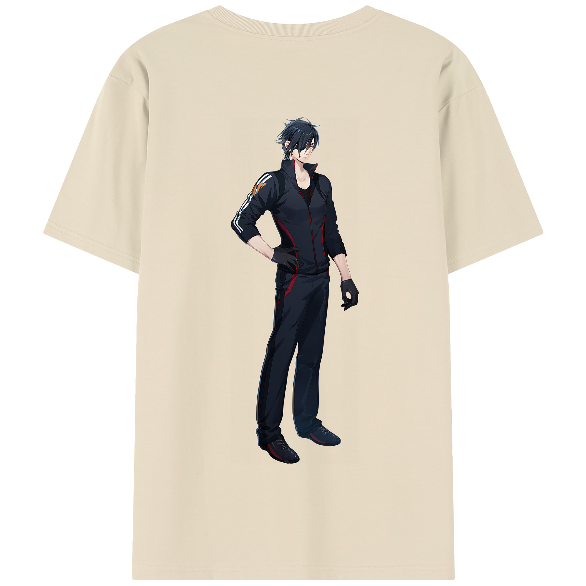 （画像用） 刀剣乱舞 Touken Ranbu 綿100％半袖Tシャツ（背面プリント）