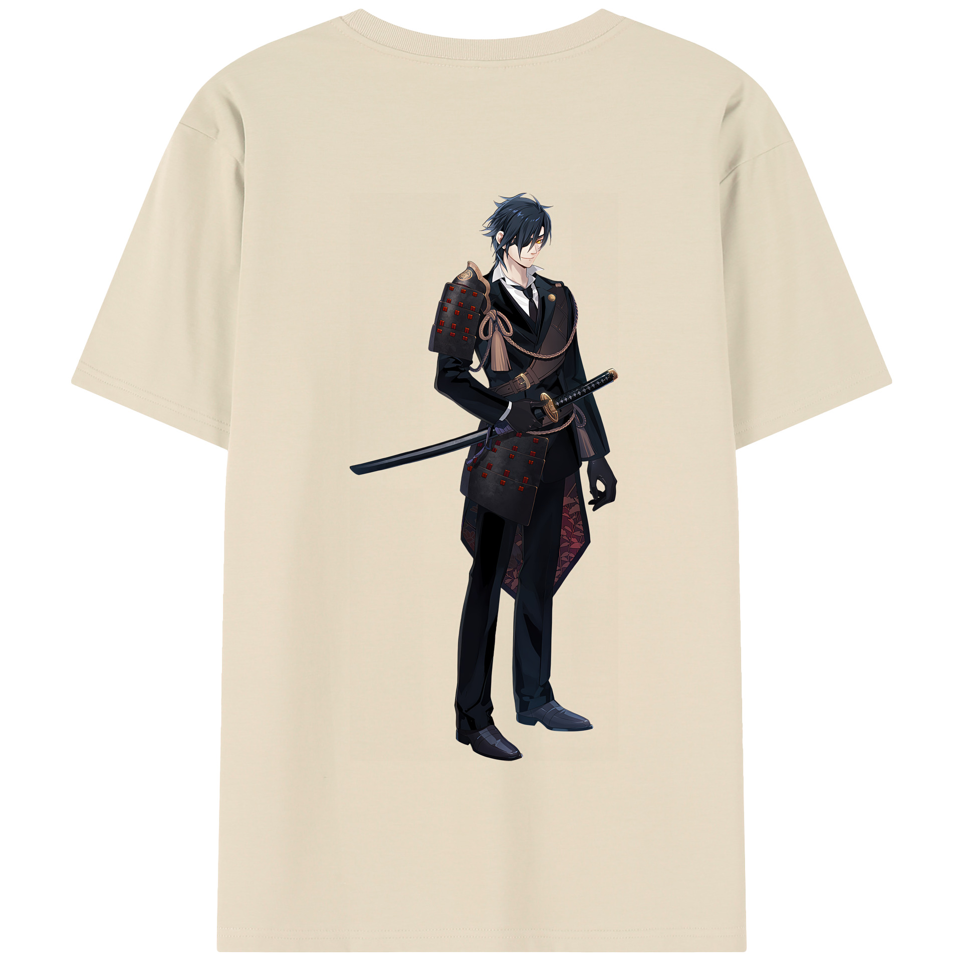 （画像用） 刀剣乱舞 Touken Ranbu 綿100％半袖Tシャツ（背面プリント）