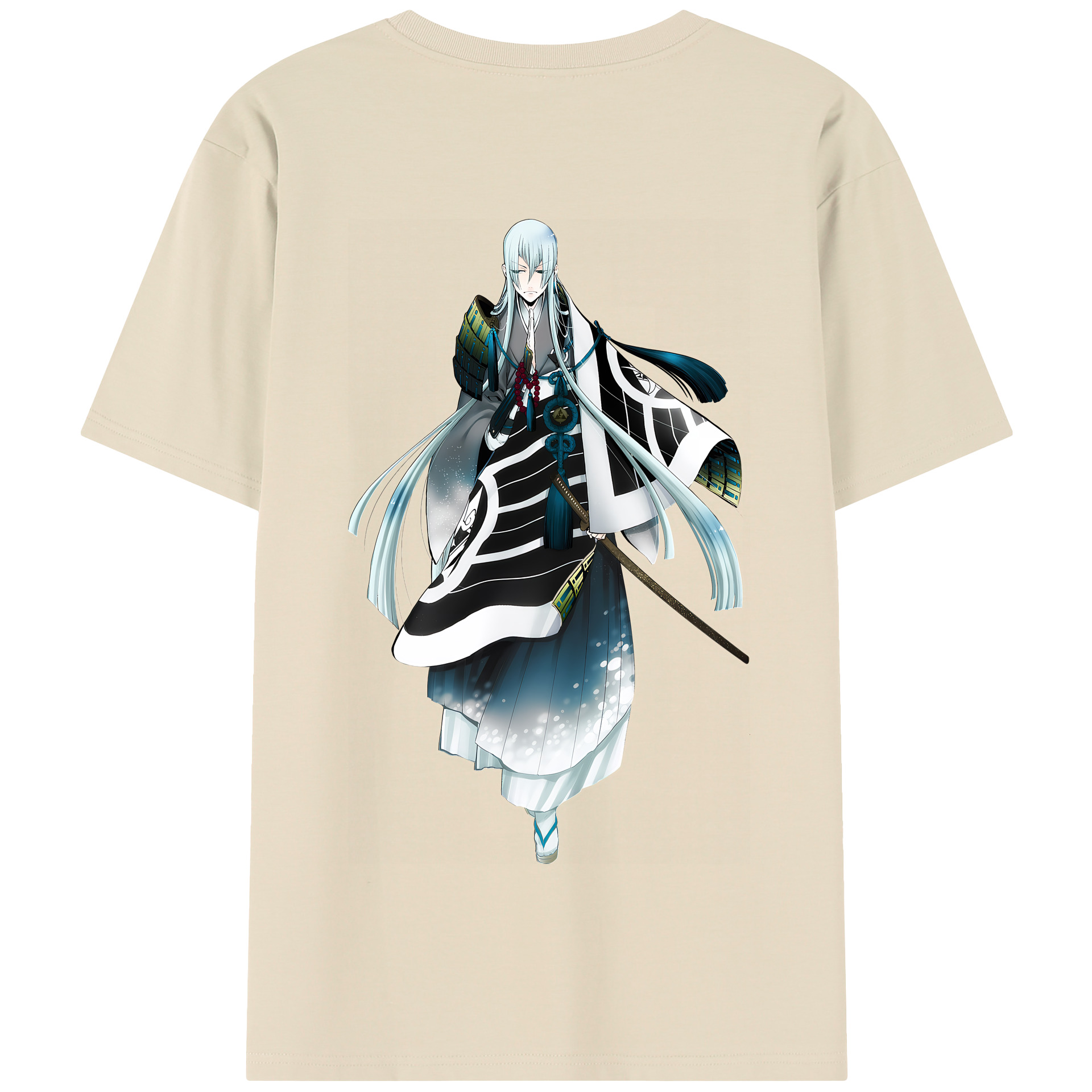 （画像用） 刀剣乱舞 Touken Ranbu 綿100％半袖Tシャツ（背面プリント）